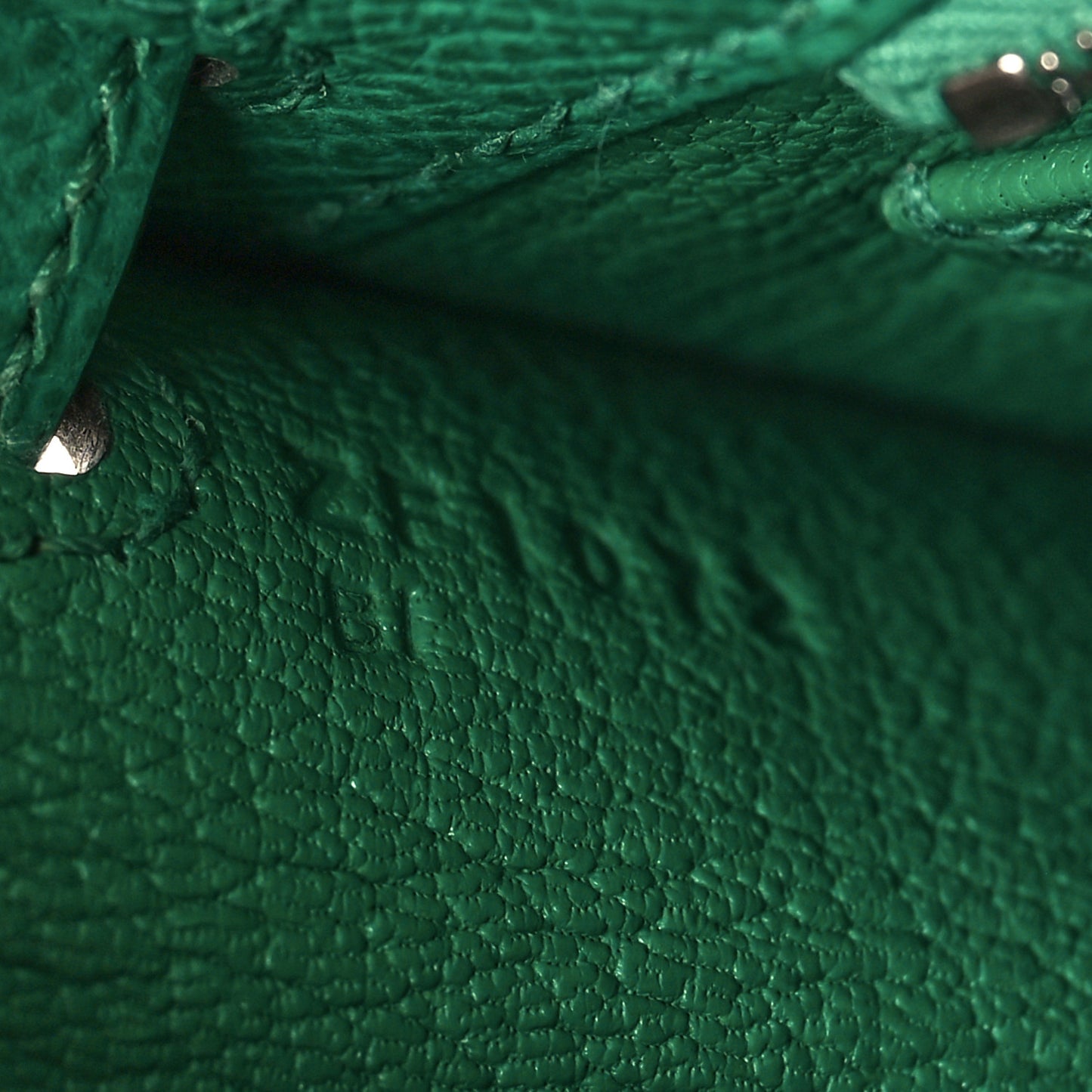 Epsom Kelly Sellier 25 Vert Jade