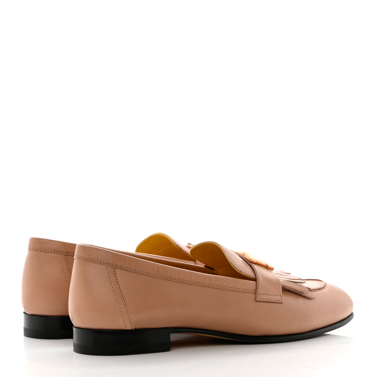 Goatskin Womens Royal Loafers 37 Bois De Santal