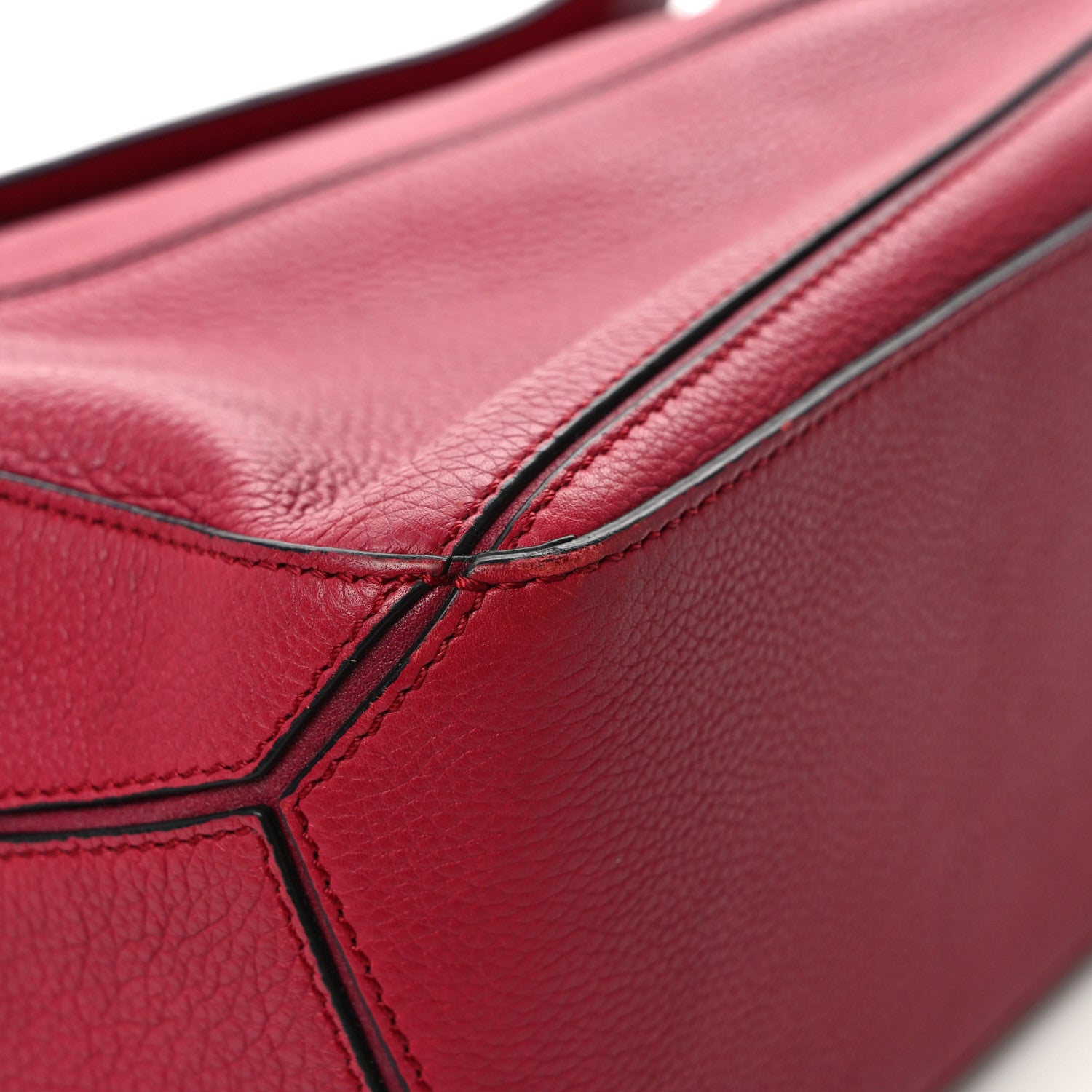 Loewe Calfskin Small Puzzle Bag Rouge 11 of 17