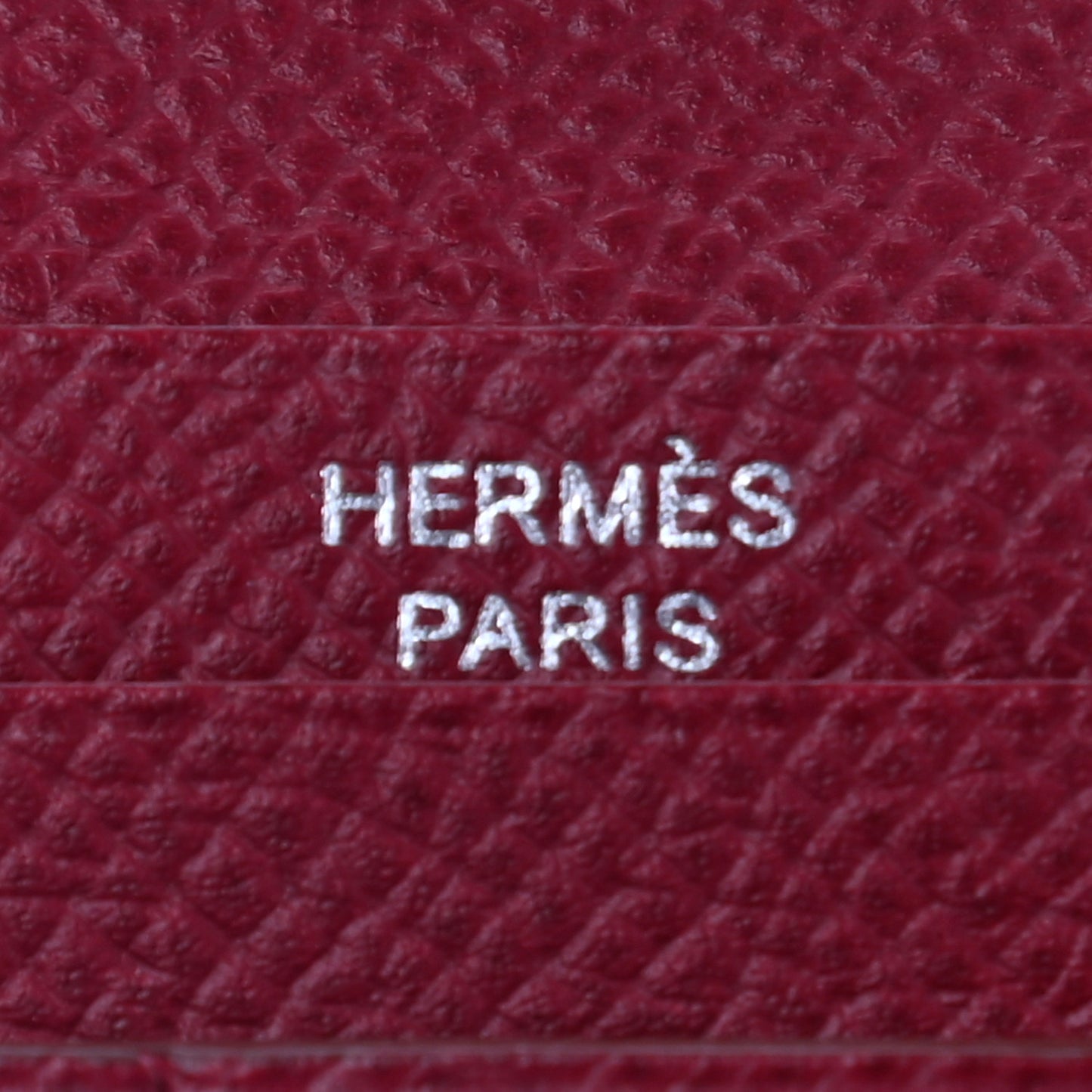 Epsom Bearn Gusset Wallet Rouge Grenat