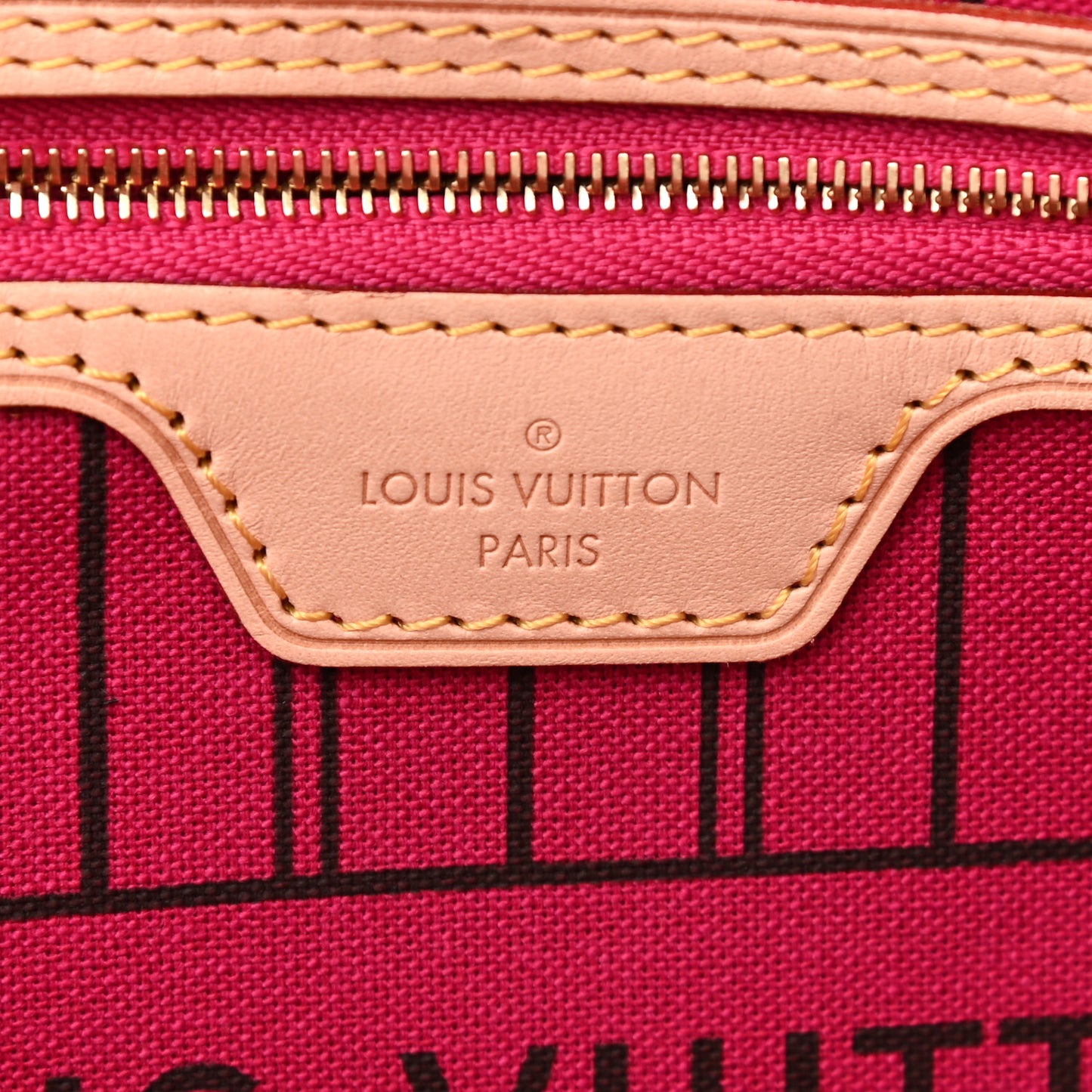 Monogram Hawaii V Neverfull MM Hot Pink