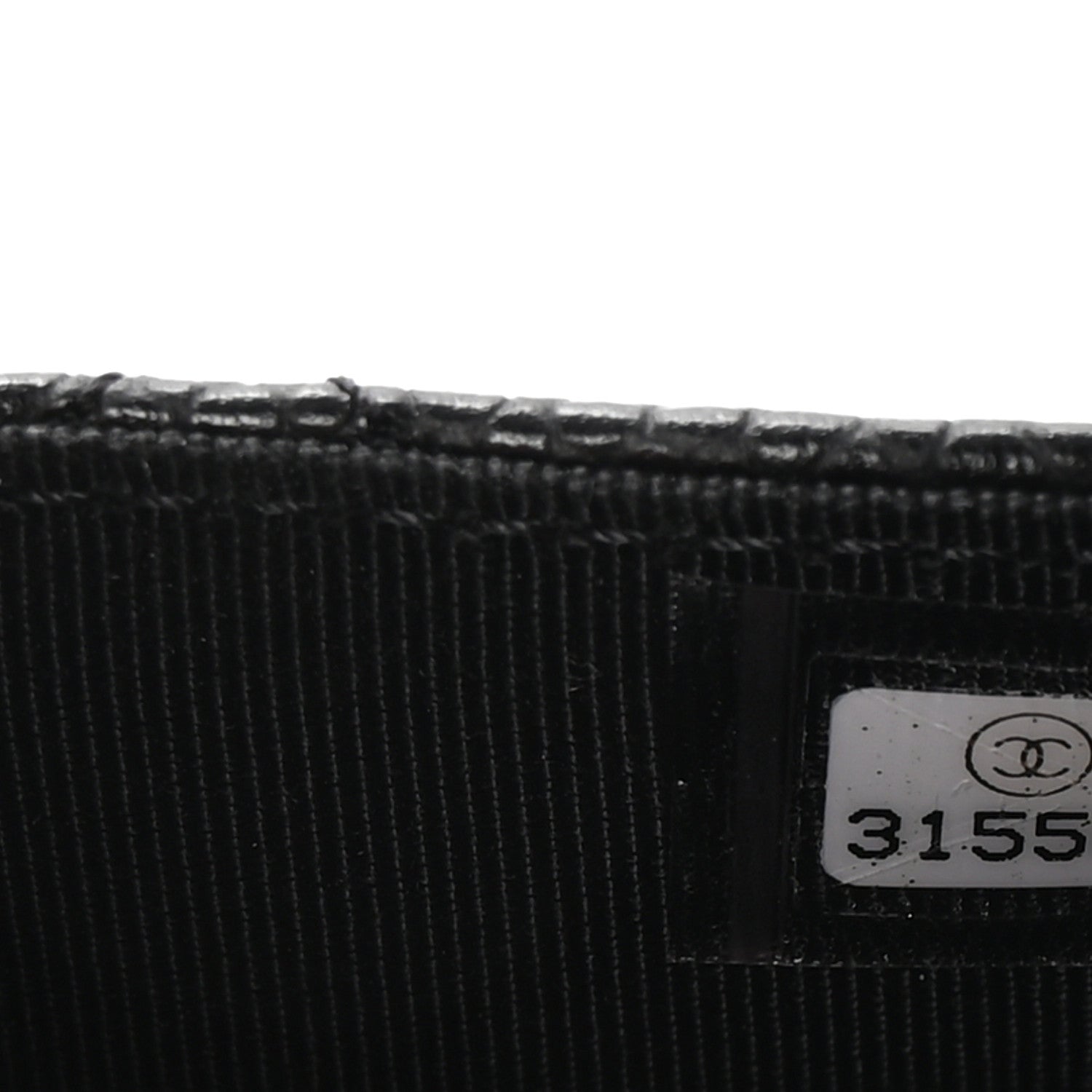 Chanel Caviar Quilted Flap Card Holder Wallet Black 8 of 9