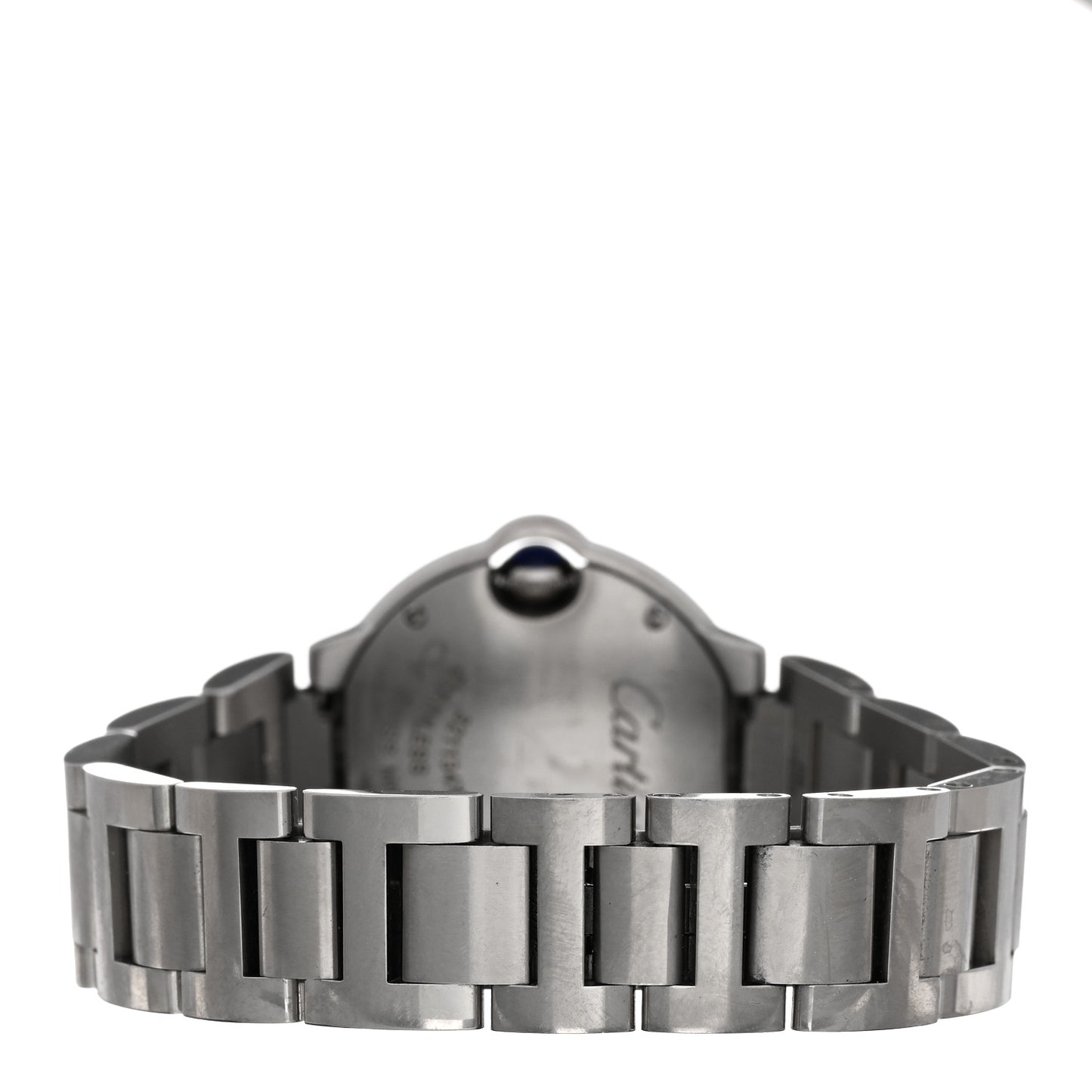 Stainless Steel 28mm Ballon Bleu De Cartier Quartz Watch
