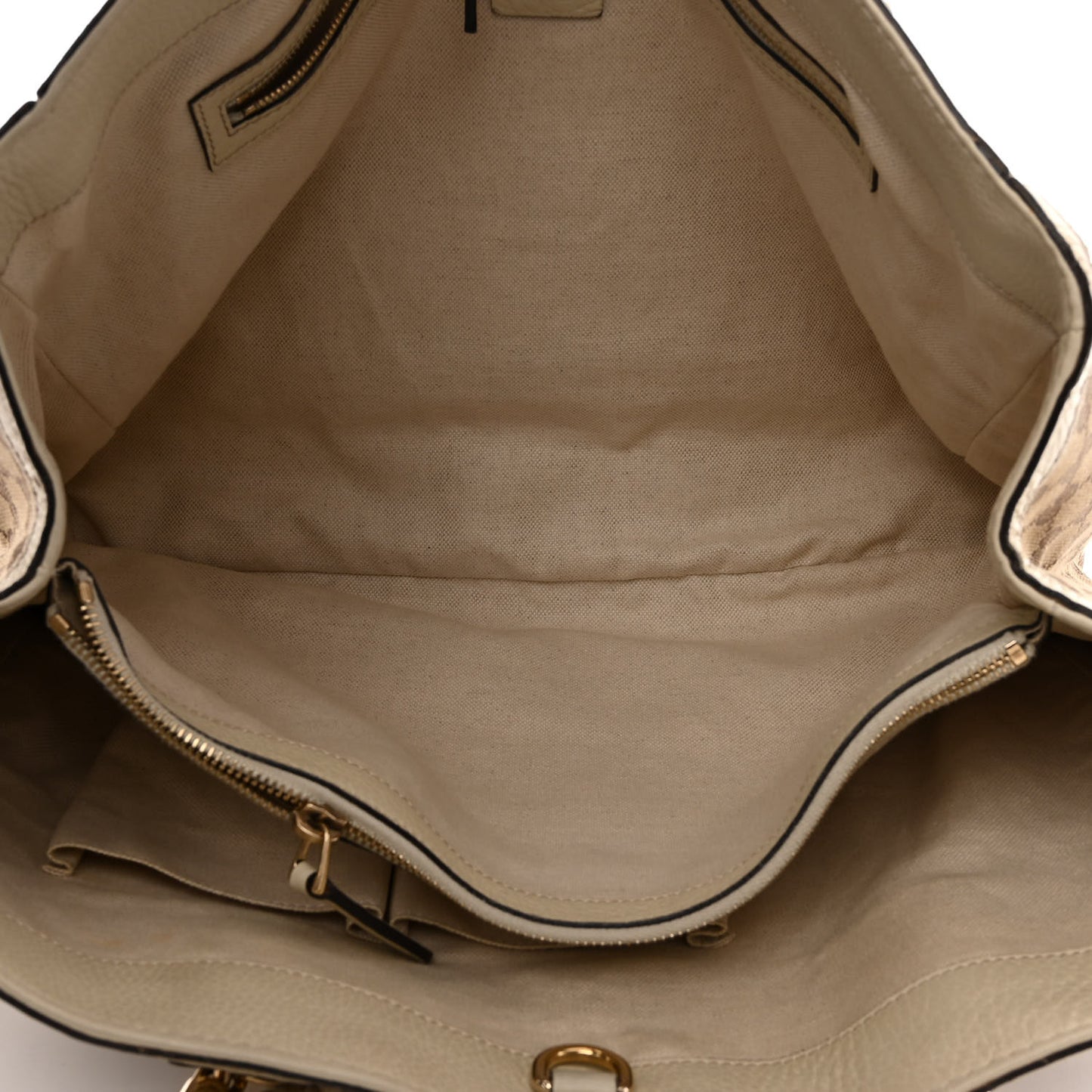 Monogram Medium Bella Hobo Off White