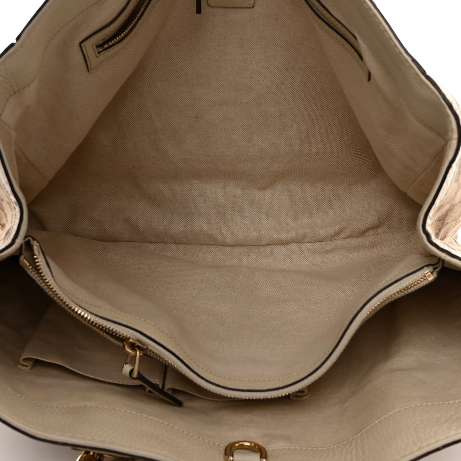 Gucci Monogram Medium Bella Hobo Off White 5 of 12