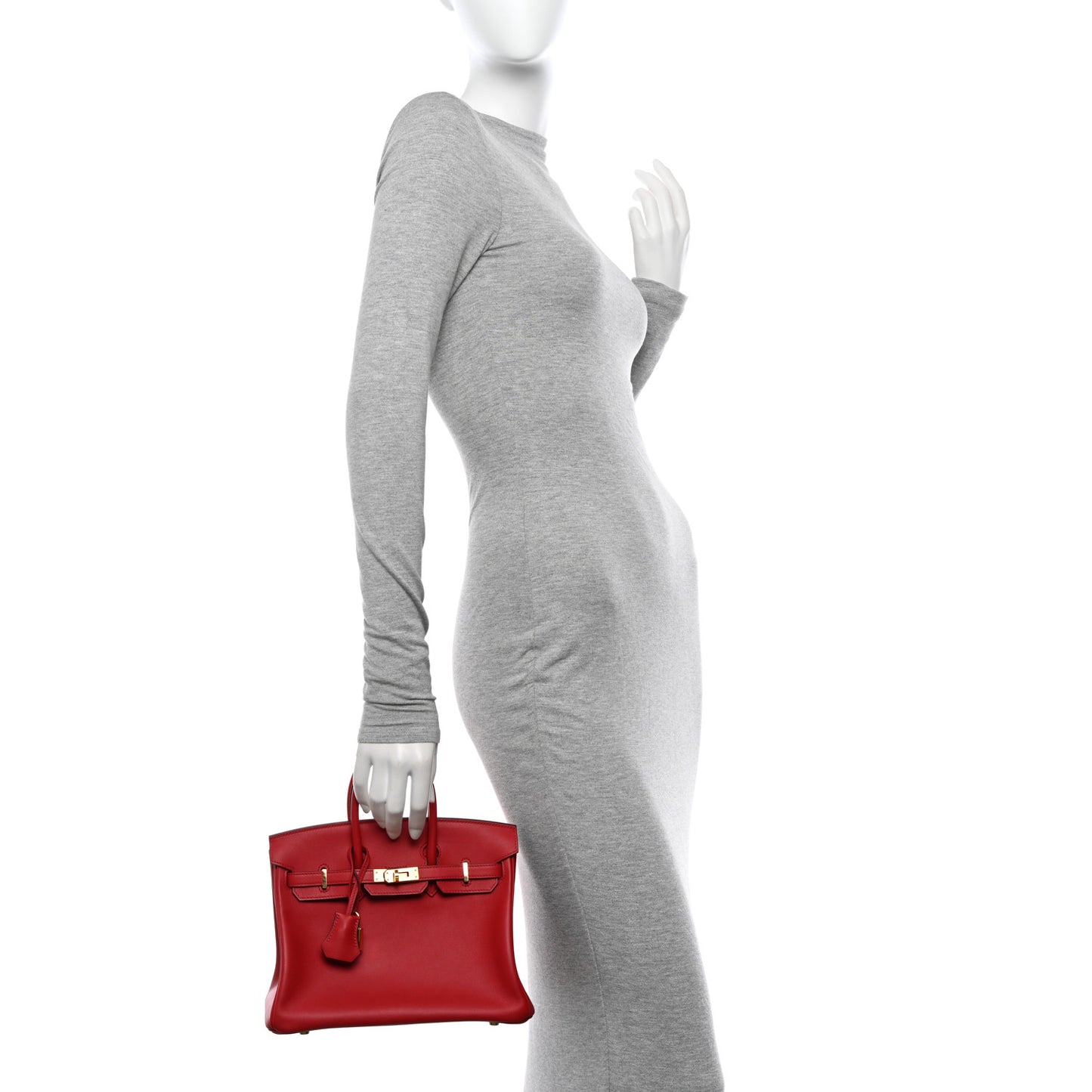 Swift Birkin 25 Rouge Piment