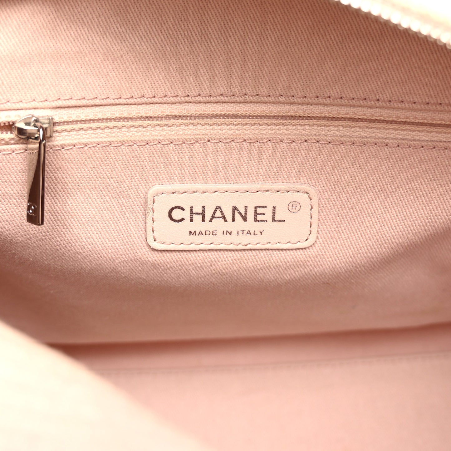 Canvas Deauville Bowling Bag Light Pink