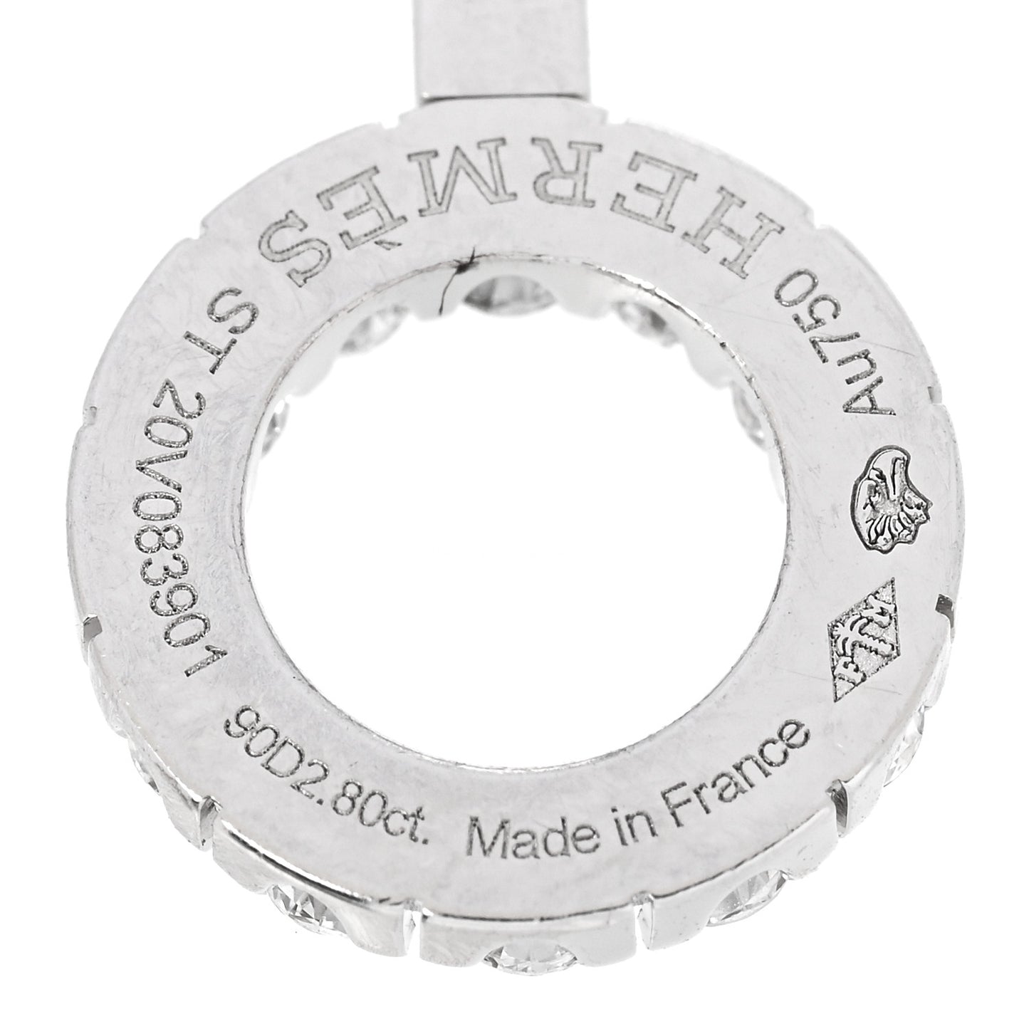 18K White Gold Diamond Finesse Link Bracelet ST