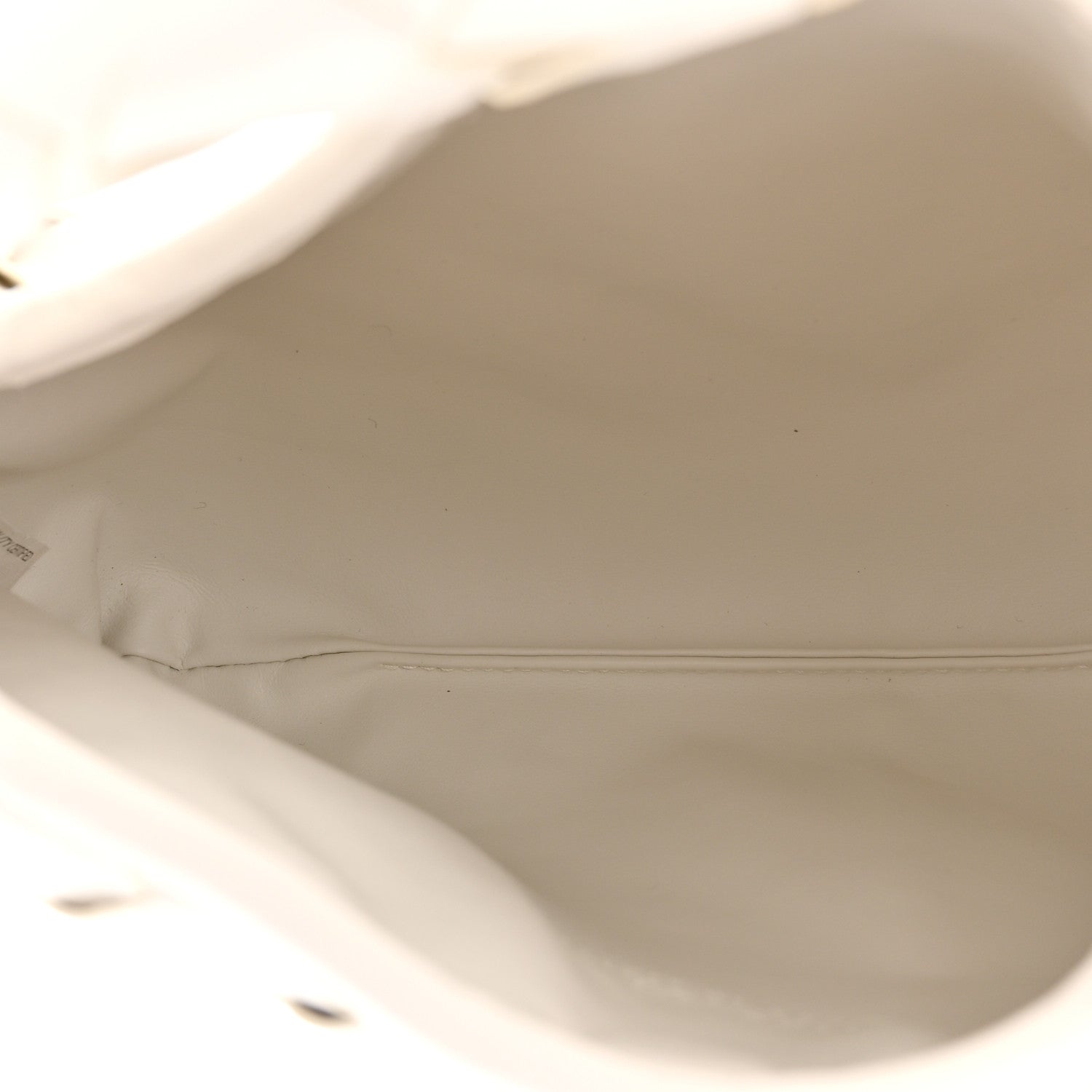 Bottega Veneta Calfskin Intrecciato Mini Hop White 5 of 10