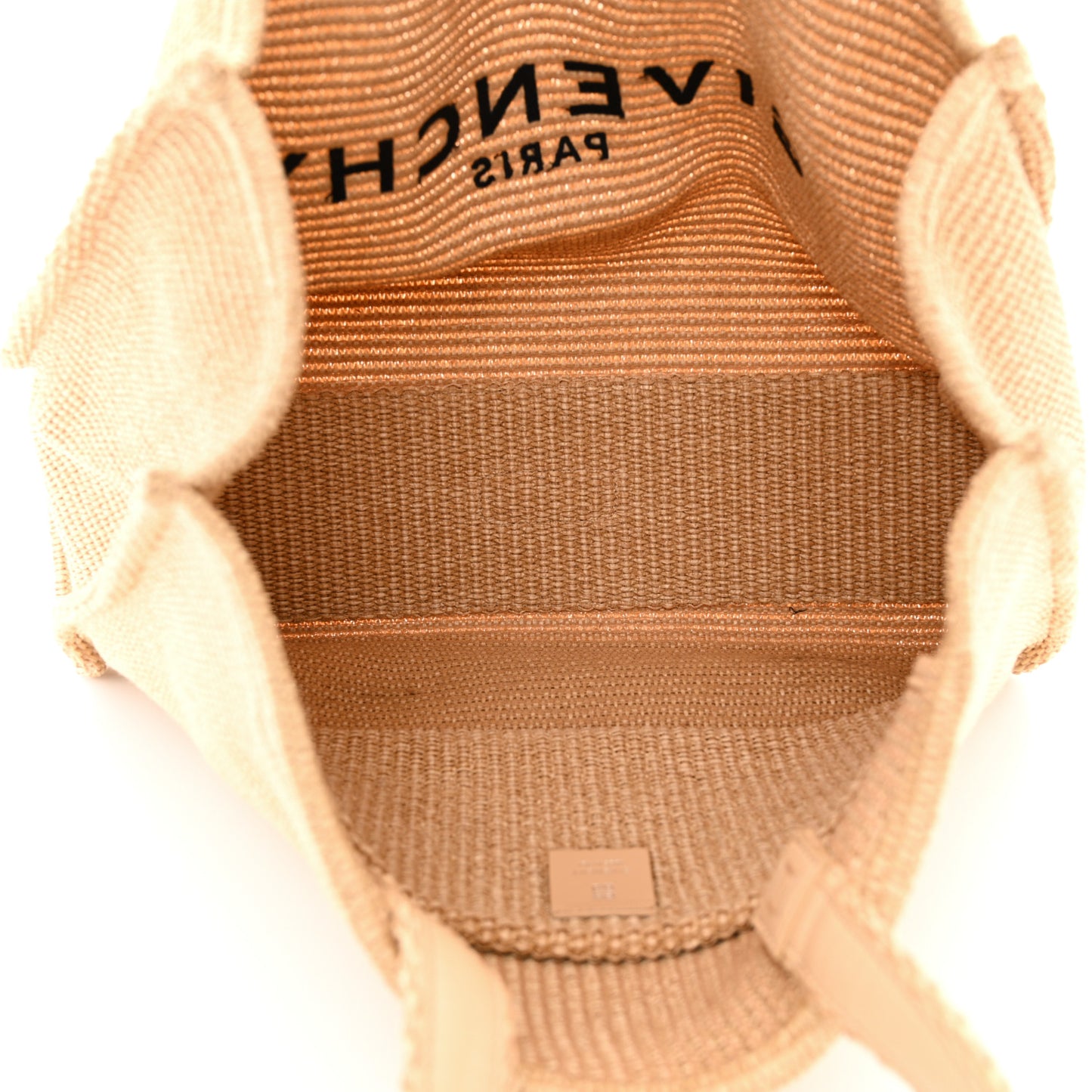 Raffia Large G Shopping Tote Natural