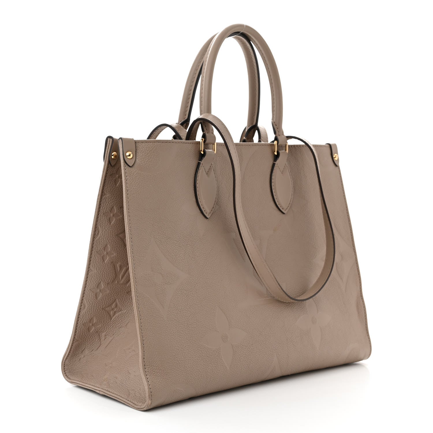 Louis Vuitton Empreinte Monogram Giant Onthego MM Tourterelle 3 of 10
