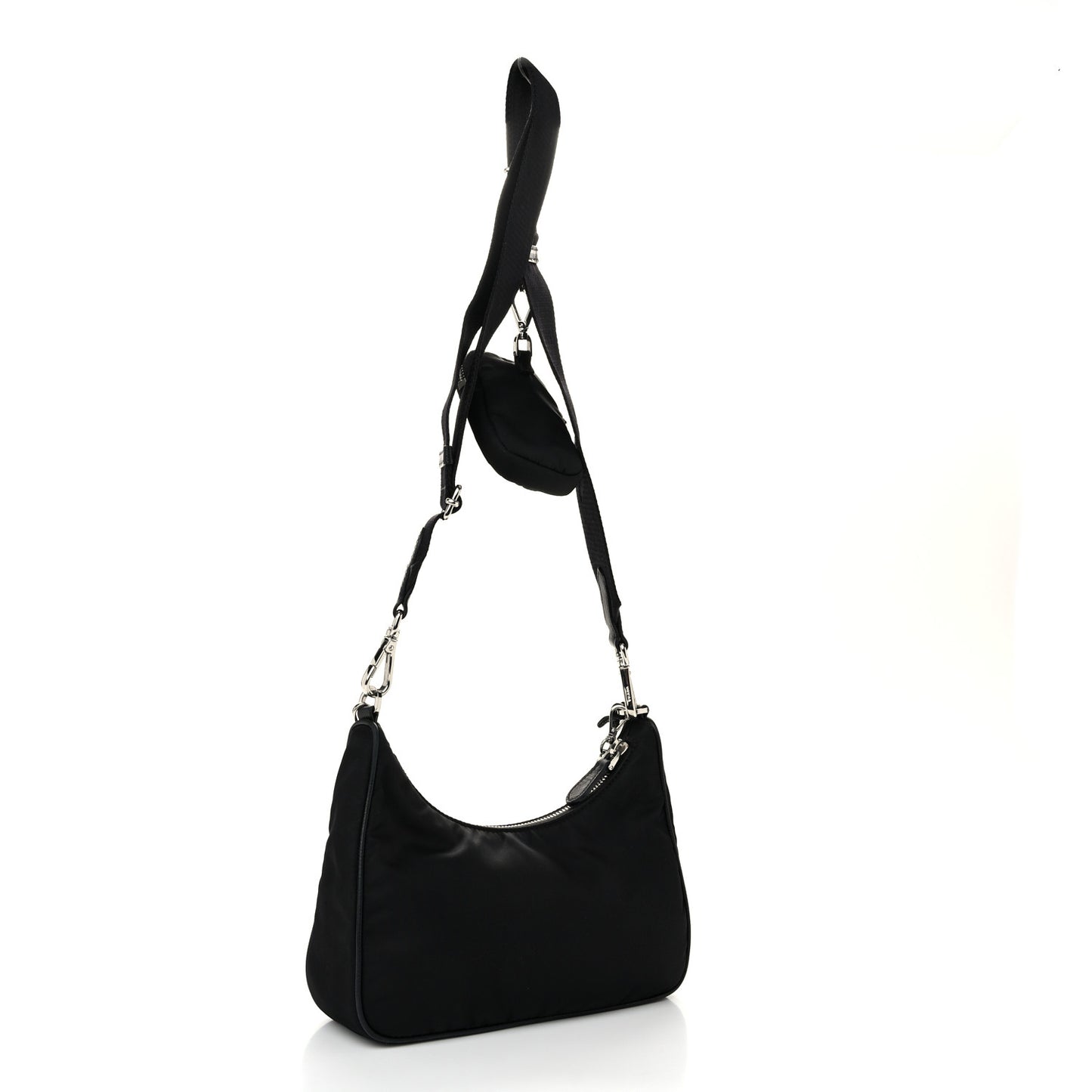 Nylon Re-Edition 2005 Shoulder Bag Black