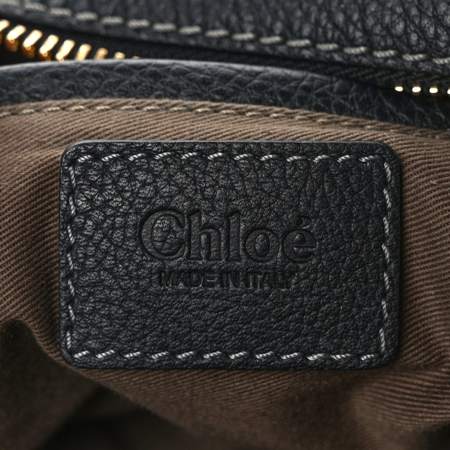 Calfskin Medium Marcie Satchel Black