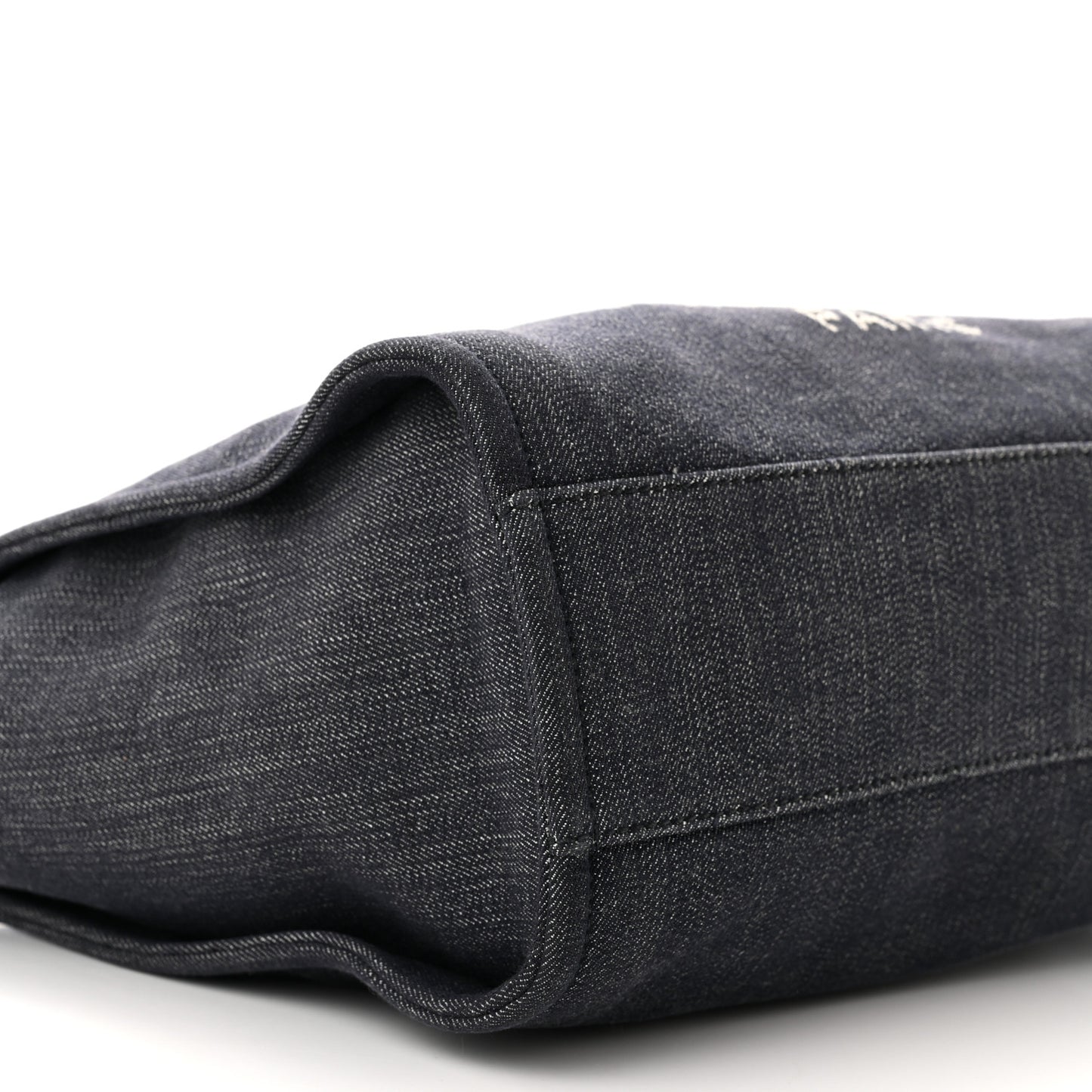 Denim Small Deauville Tote Dark Blue