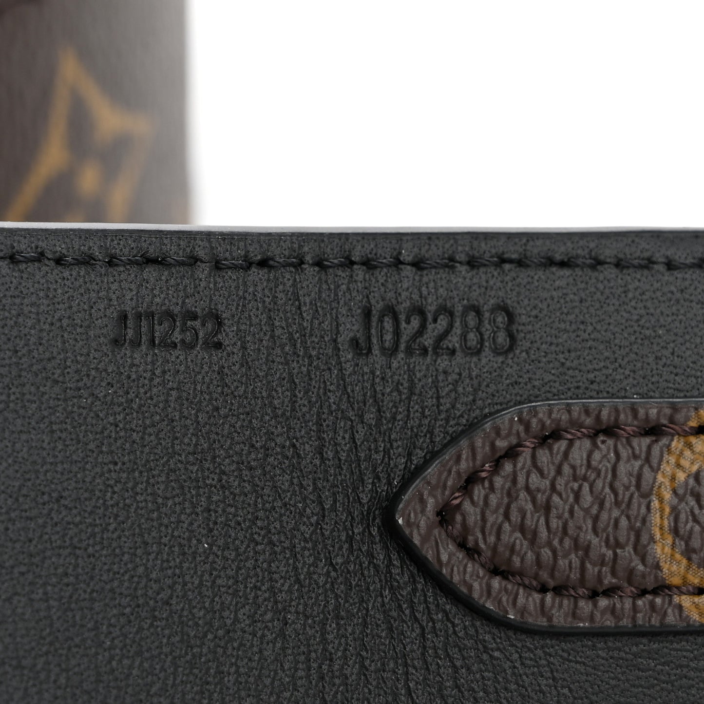 Monogram Bandouliere Shoulder Strap Black