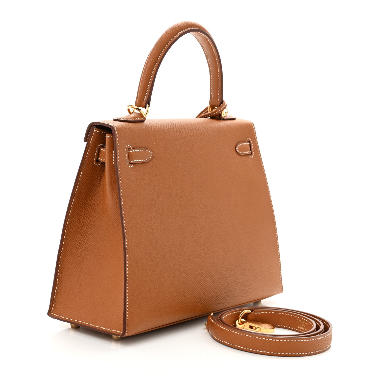 Hermes Epsom Kelly Sellier 25 Gold 3 of 11