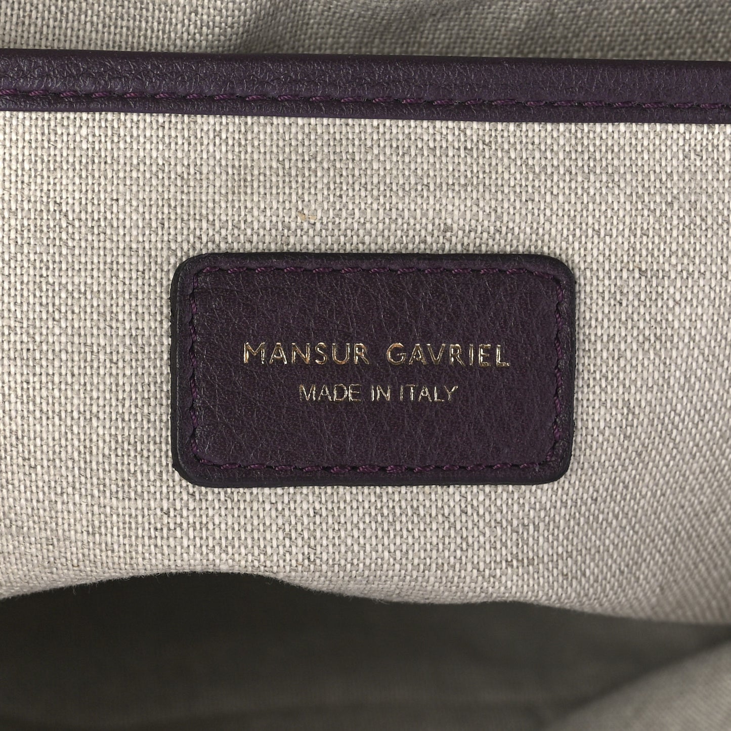 Calfskin Pleated Balloon Bag Eggplant