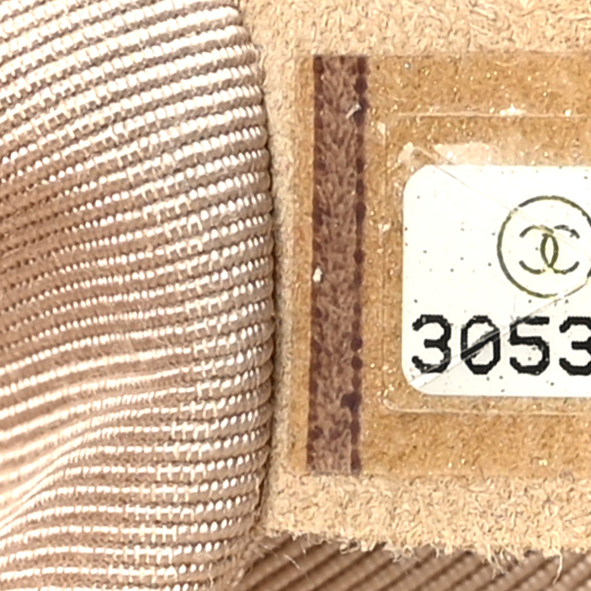 Goatskin Quilted Large Chanel 19 Flap Light Beige