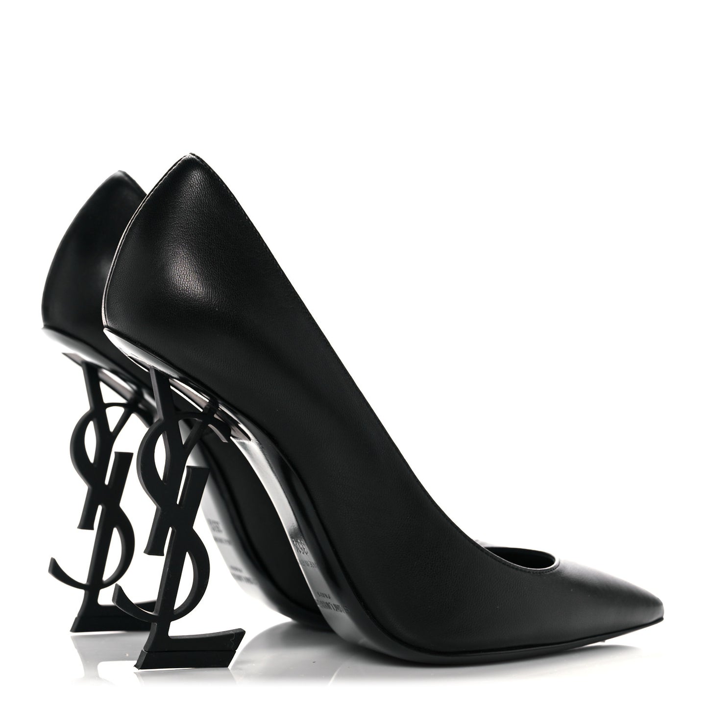 Calfskin Opyum 110 Pumps 35.5 Black