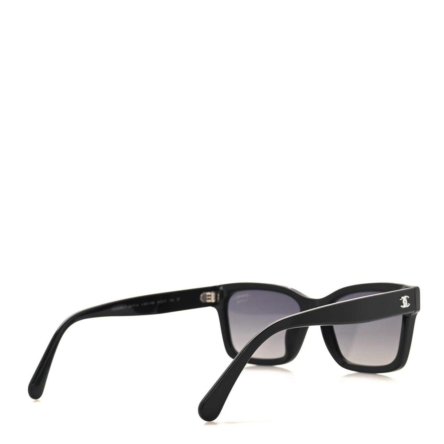 Acetate Polarized Square Sunglasses 5417-A Black