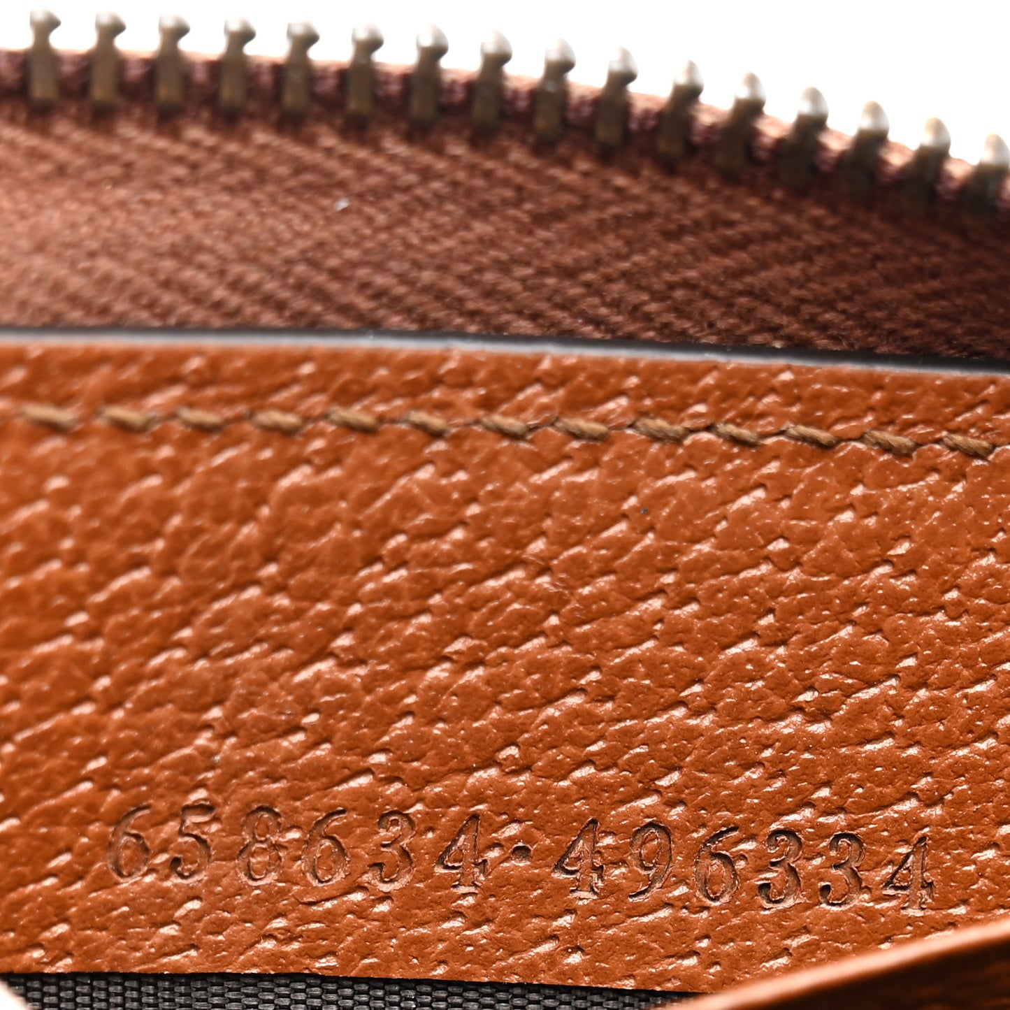 Wonka Grain Calfskin Diana Zip Around Continental Wallet Cuir