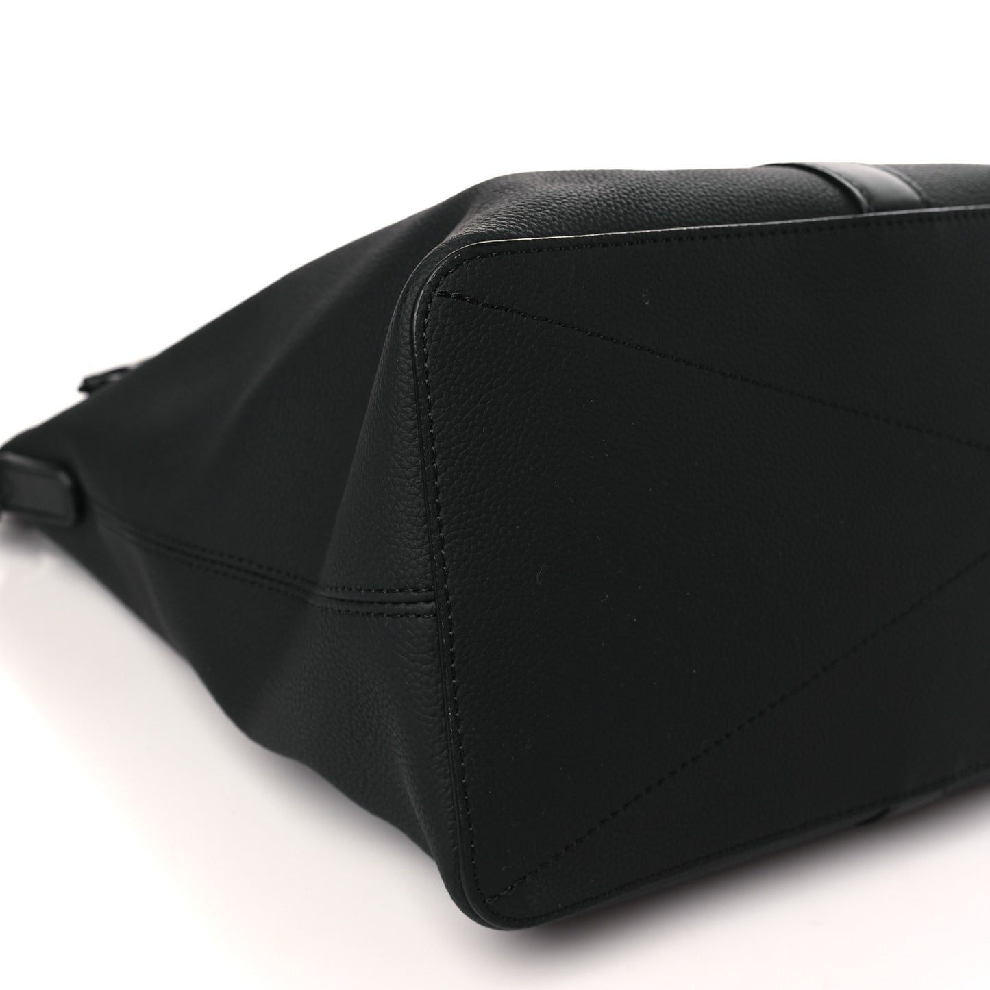 Calfskin Lockit Tote Black