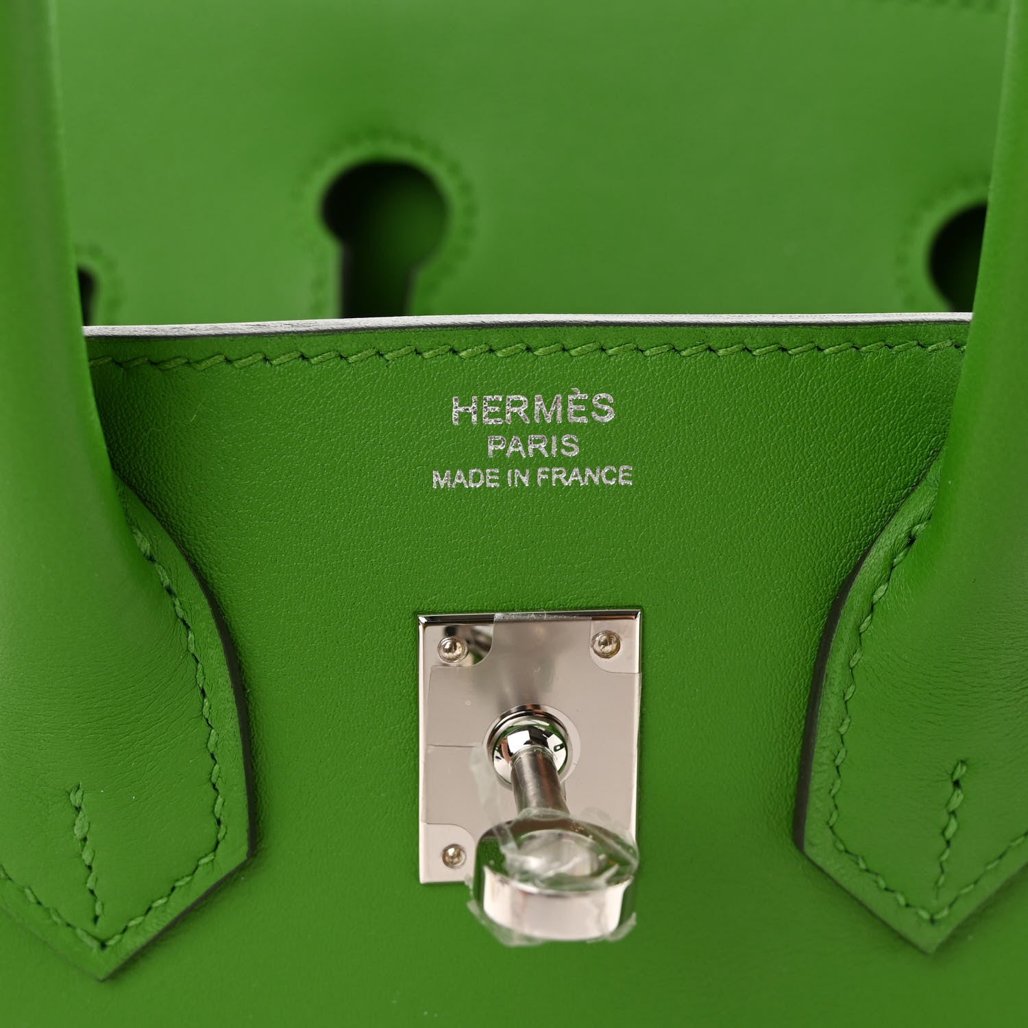 Hermes Swift Birkin 25 Vert Yucca 7 of 14
