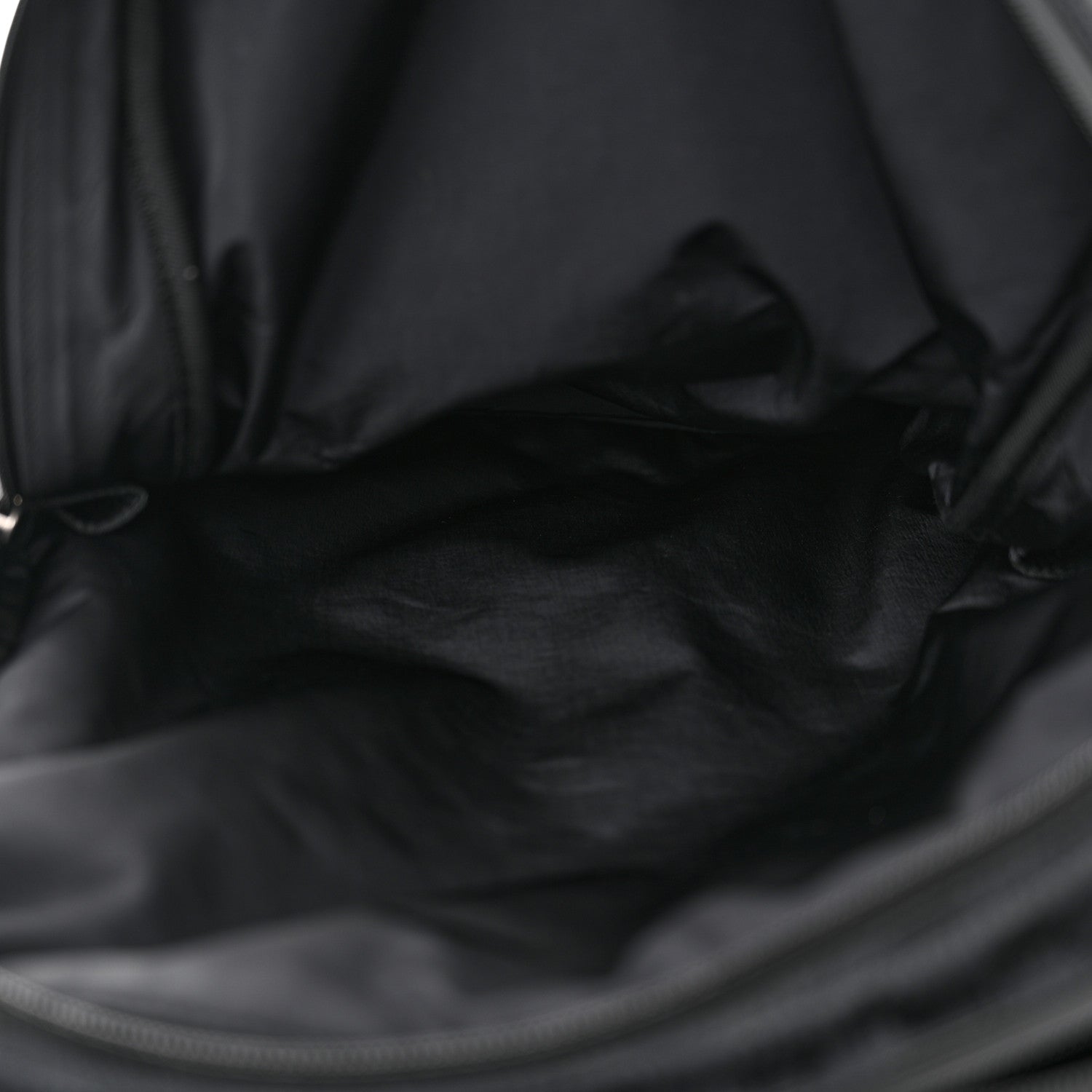 Burberry Nylon Jacquard Check Backpack Black 5 of 10
