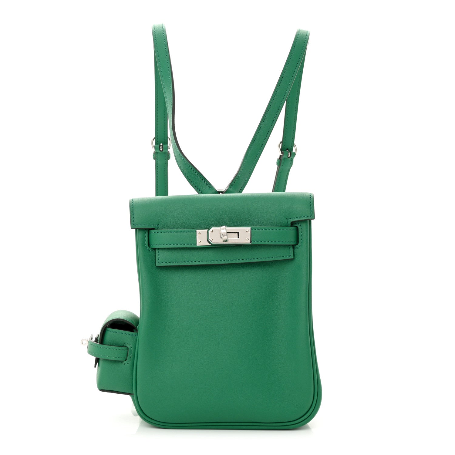 Hermes Swift Kelly Jump Backpack Vert Vertigo 1 of 10