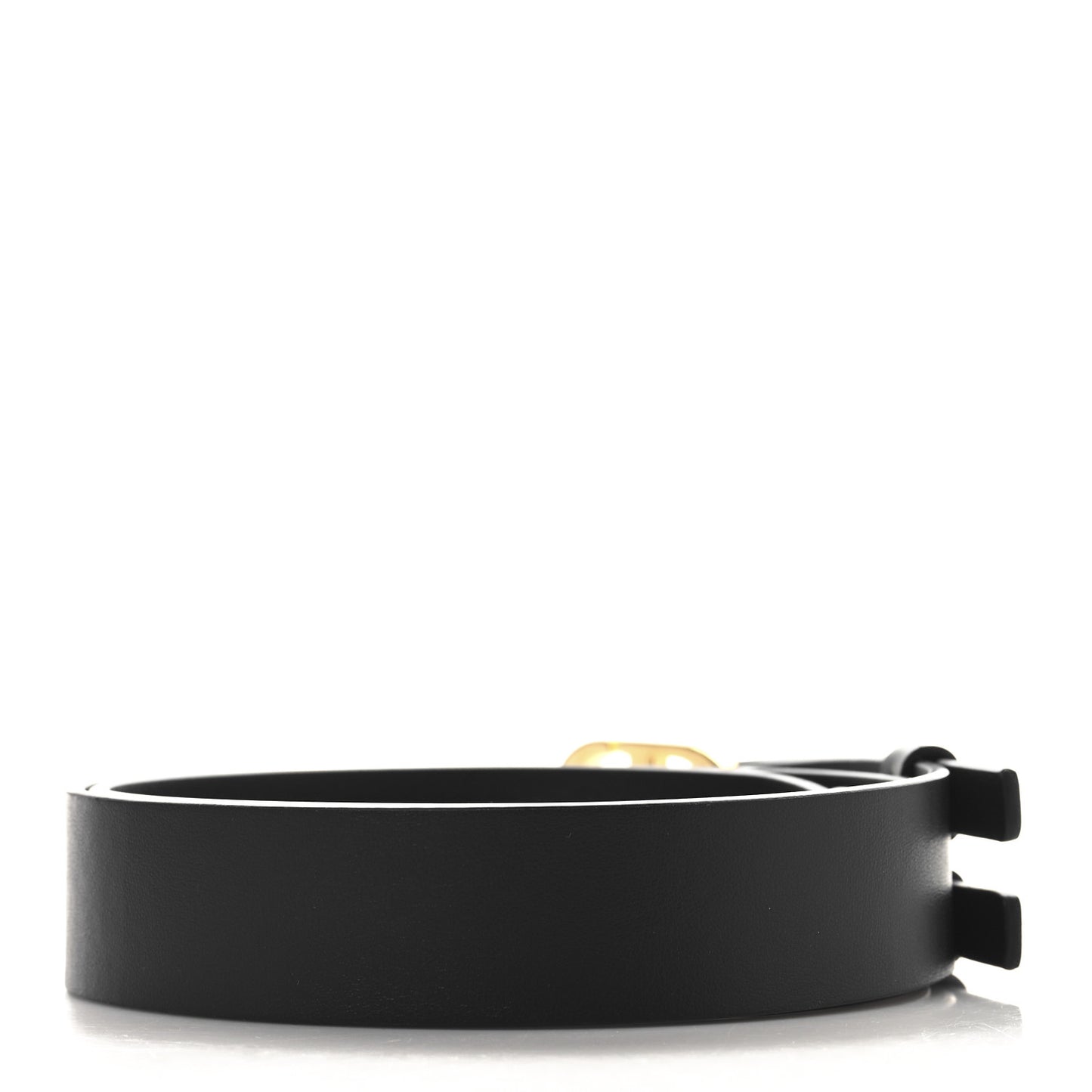 Calfskin 30 Montaigne Belt 95 38 Black