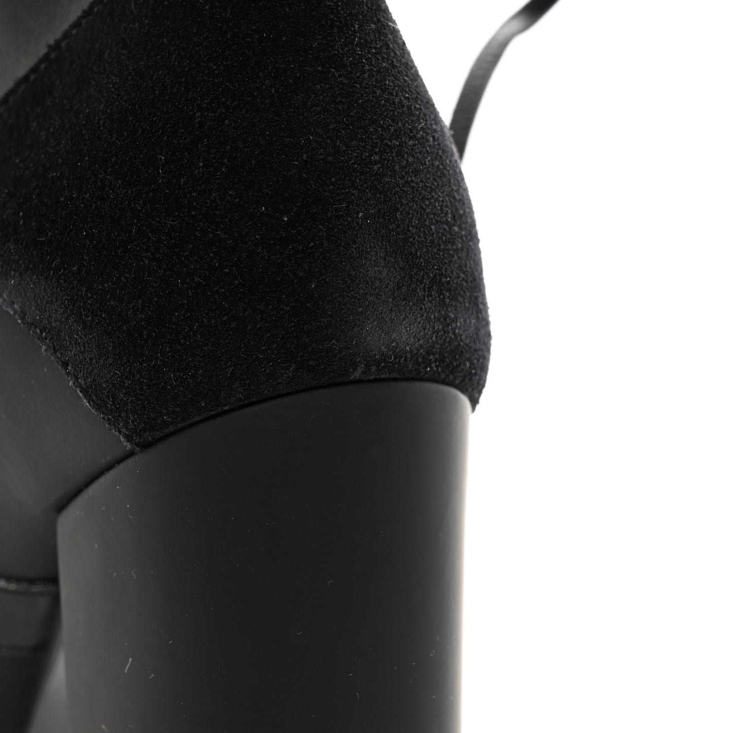Suede Calfskin Monogram Star Trail Ankle Boots 38 Black