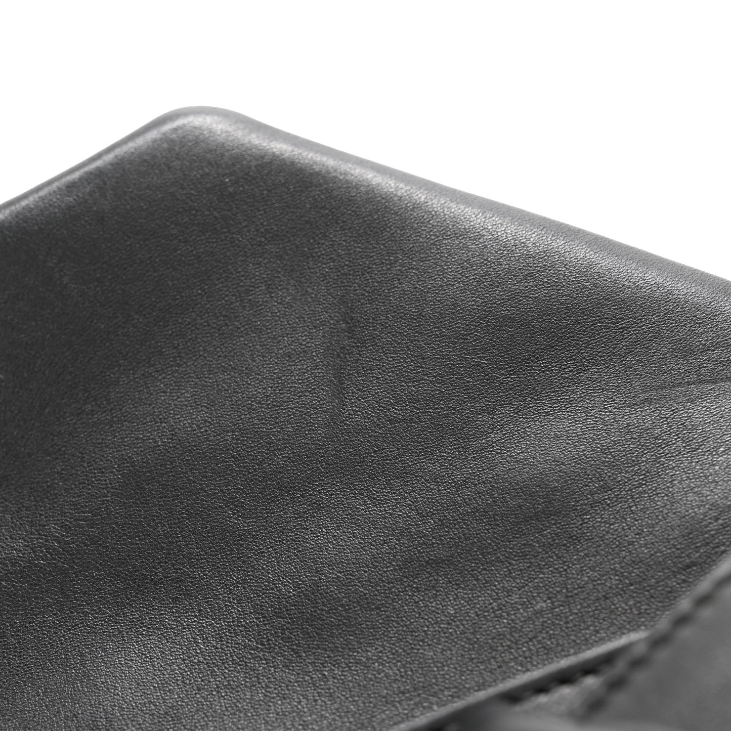 Lambskin Quilted Fold Up Again Clutch Black