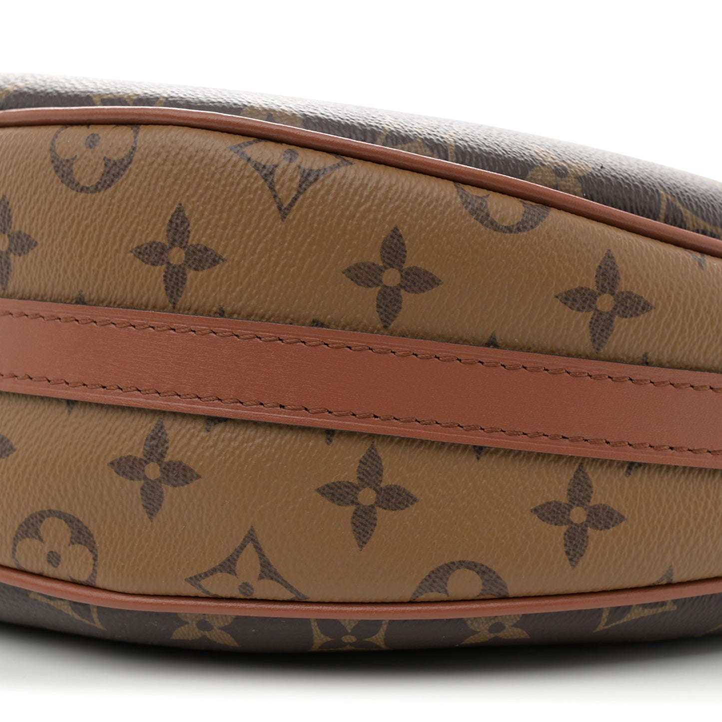 Reverse Monogram Loop Hobo