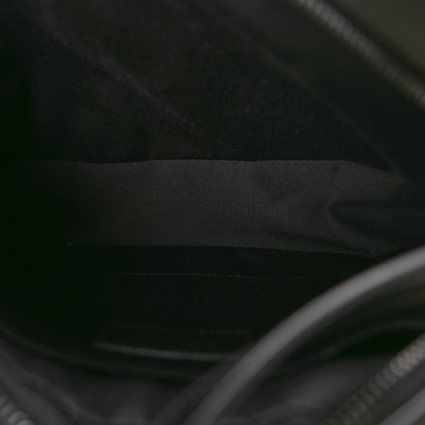 Calfskin Matelasse Monogram Monochrome Lou Camera Bag Black