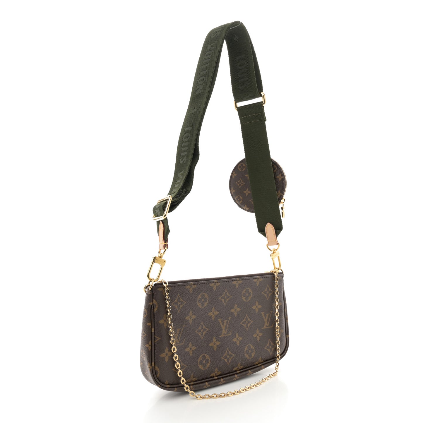 Monogram Multi Pochette Accessories Kaki