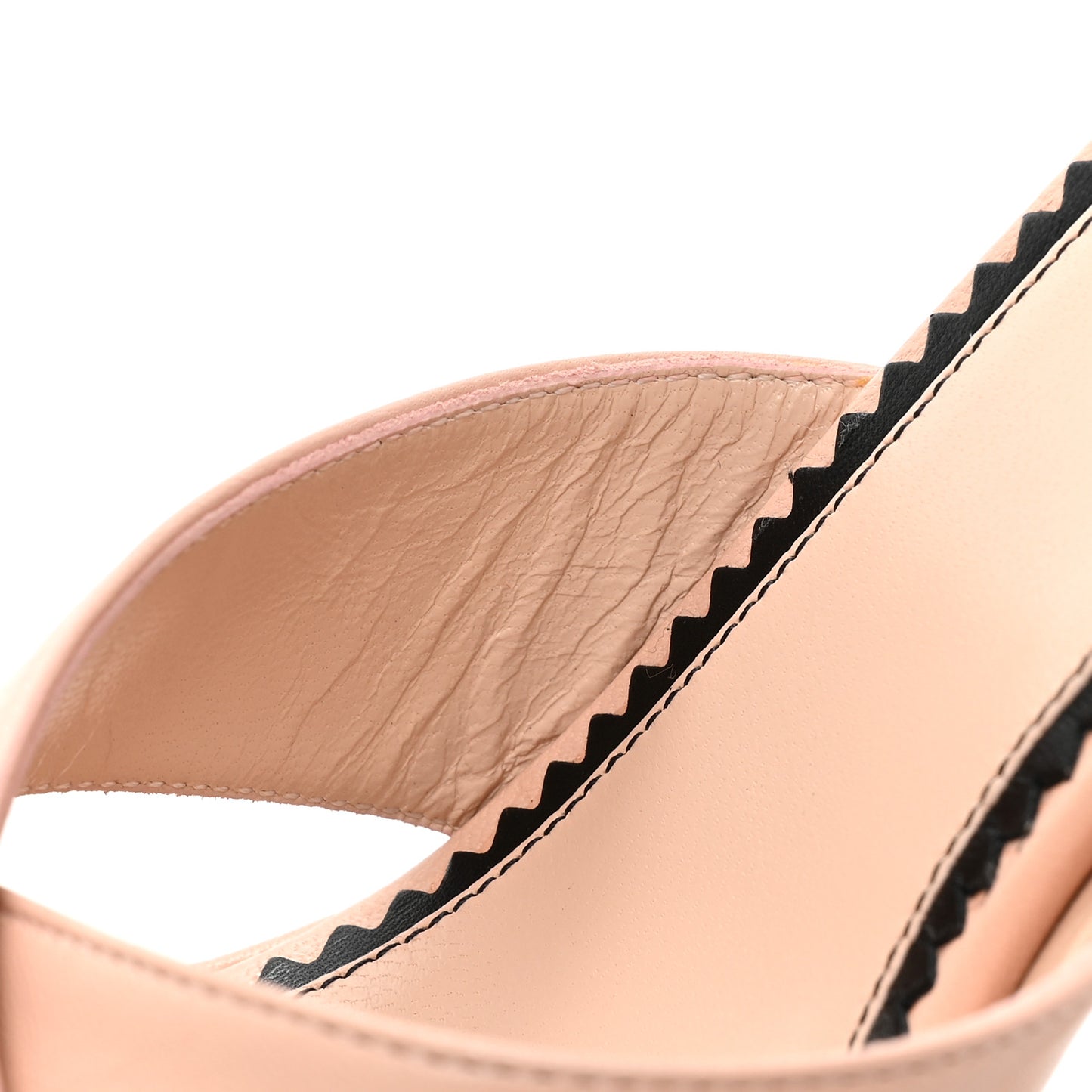 Malaga Kid Interlocking G Studs 155mm Platform Sandals 39 Perfect Pink