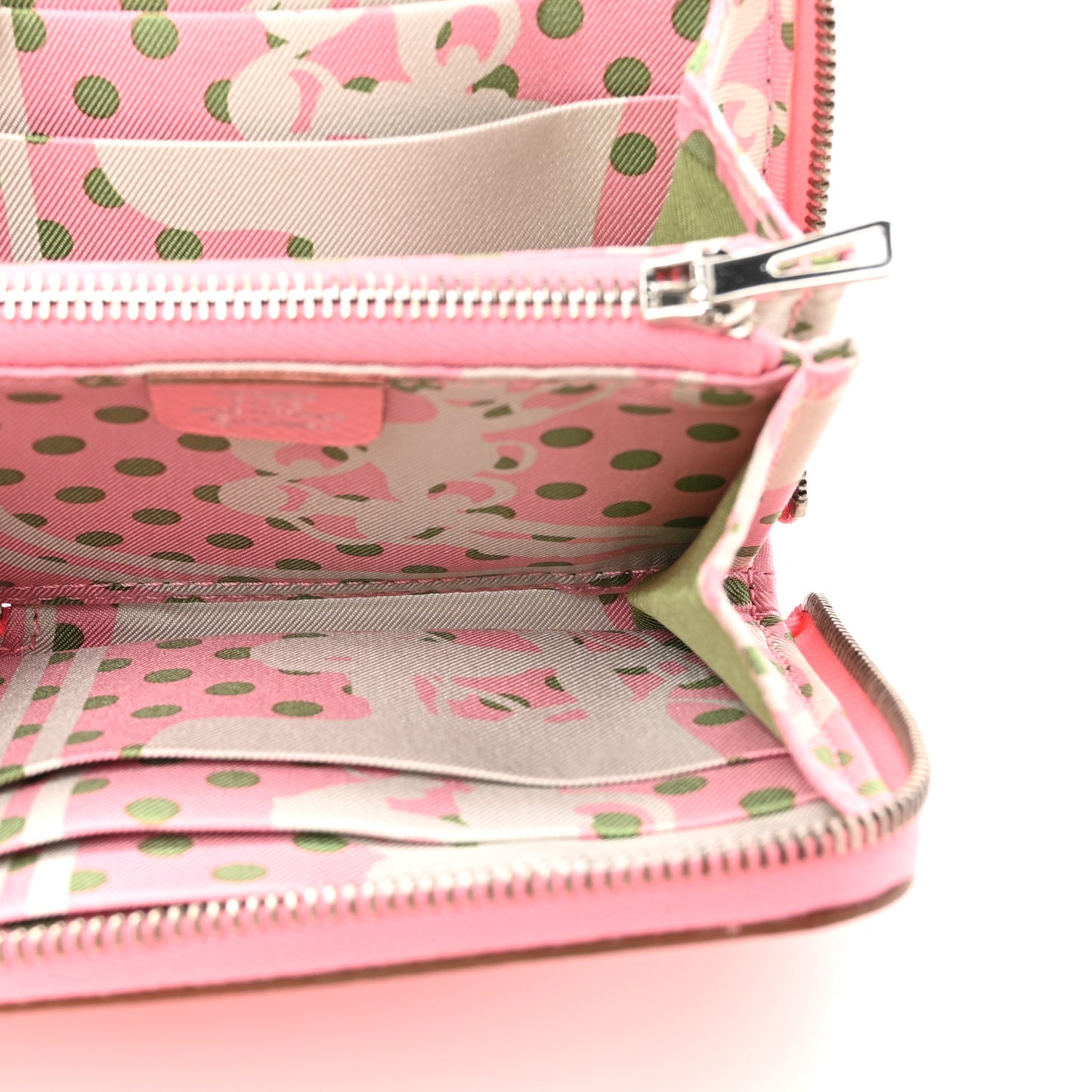 Epsom Silk'In Compact Wallet Rose Confetti