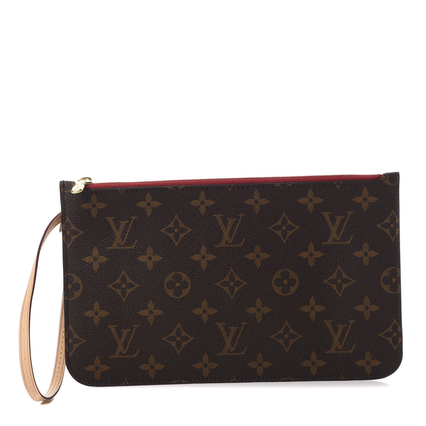Monogram Neverfull MM GM Pochette Cherry