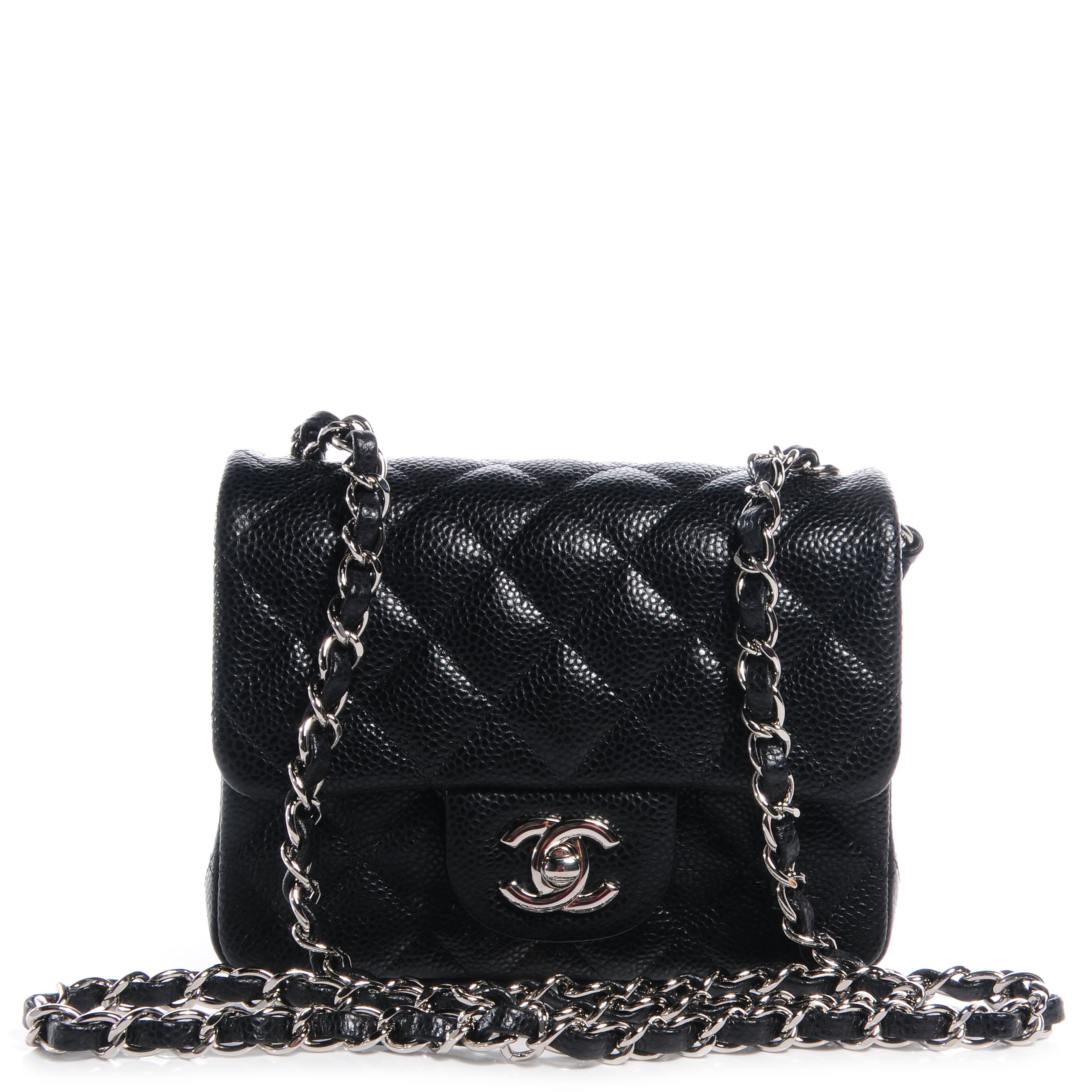 Chanel Caviar Quilted Mini Flap Black 62758 – FASHIONPHILE
