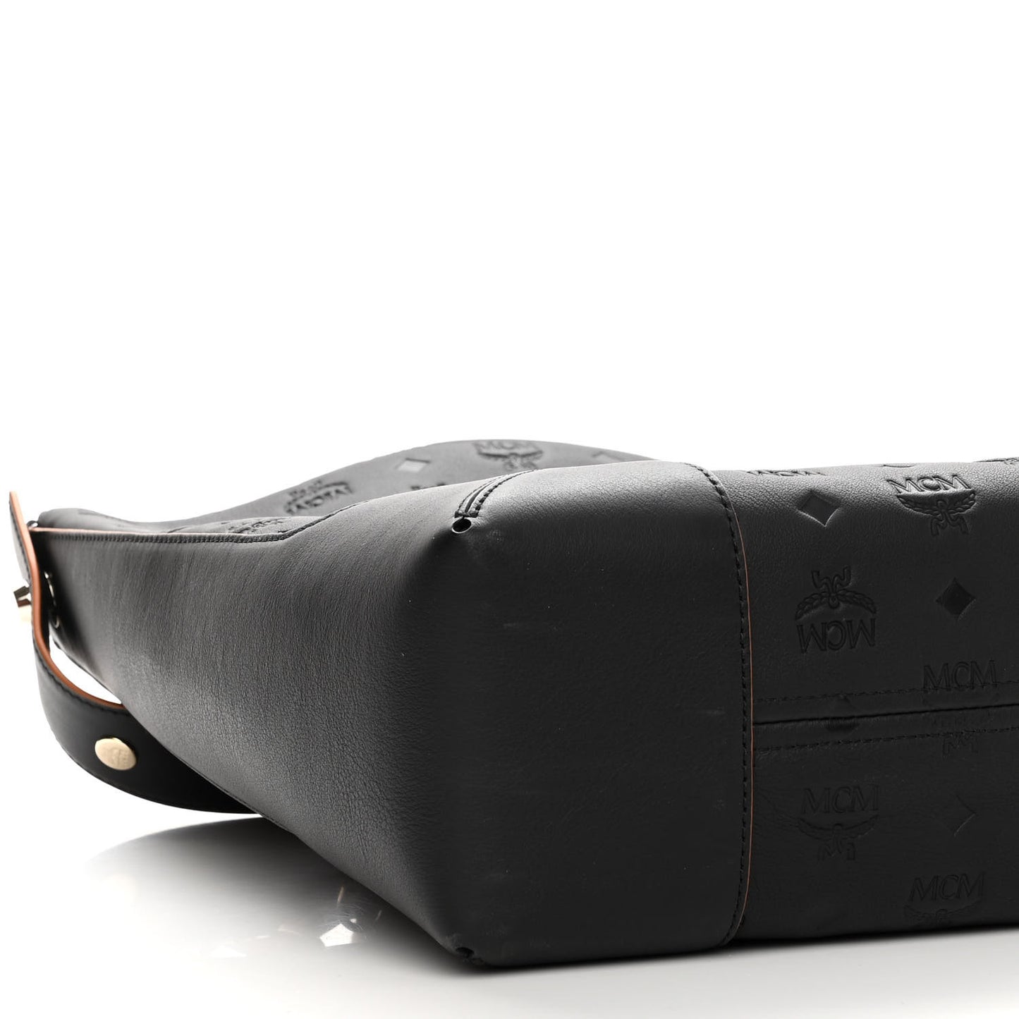 Calfskin Ottomar Monogram Large Klara Hobo Black