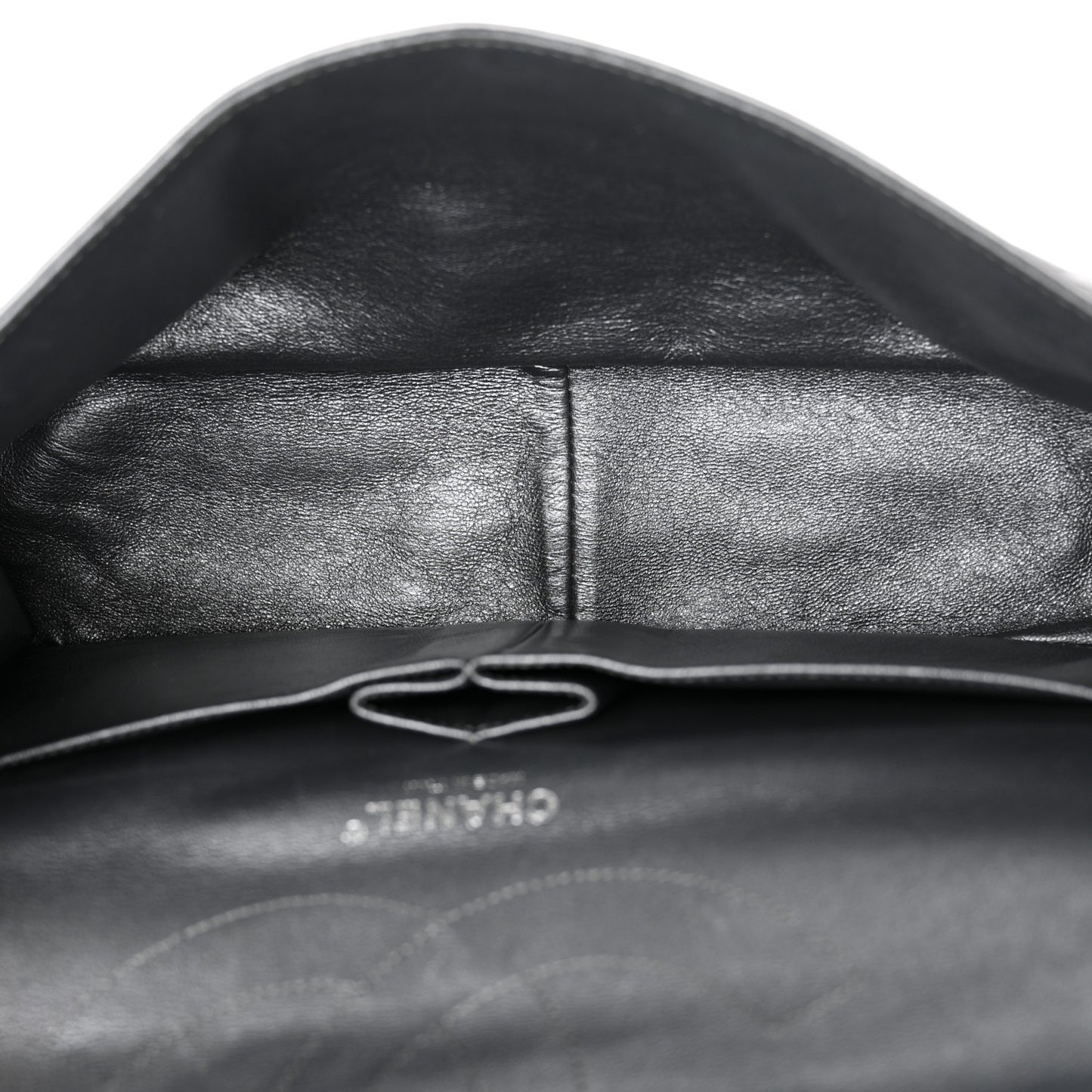 Metallic Aged Calfskin Quilted 2.55 Reissue 227 Flap Dark Silver