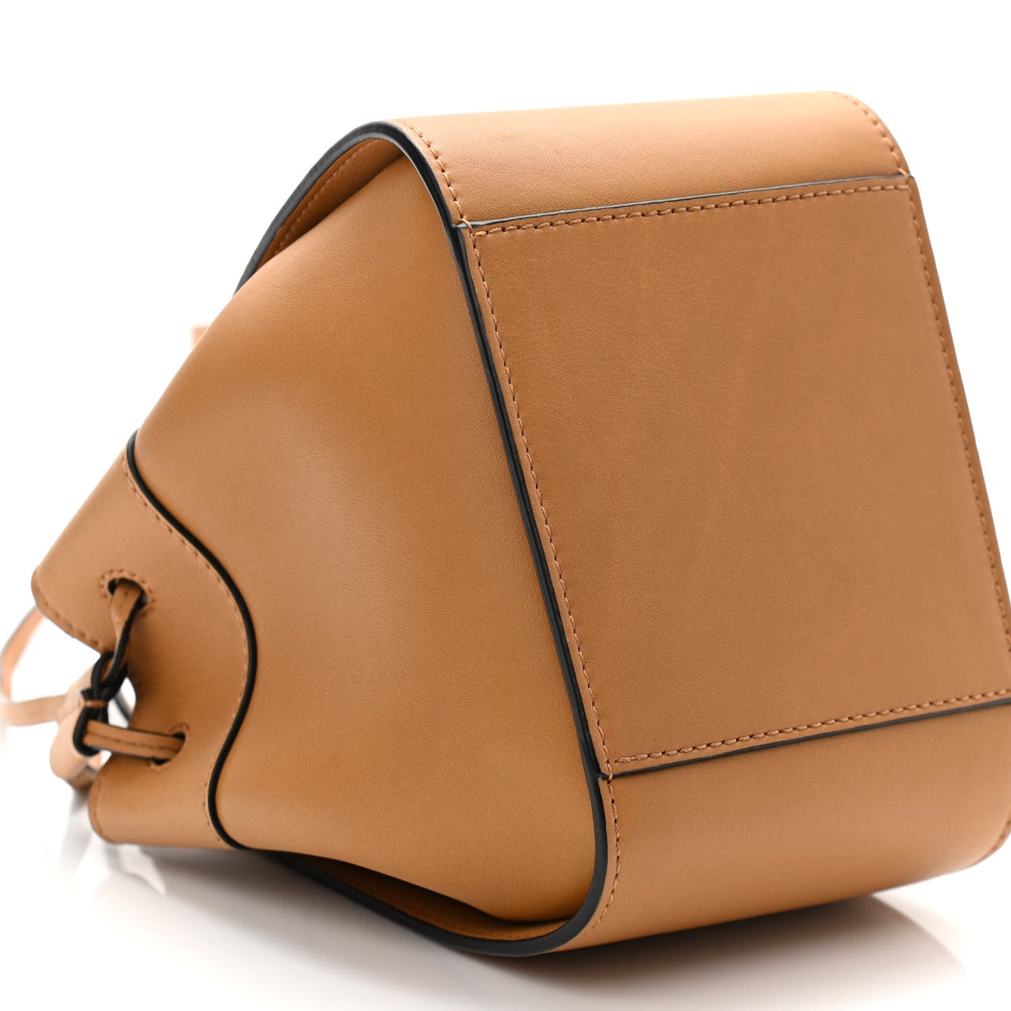 Calfskin Mini Hammock Shoulder Bag Tan