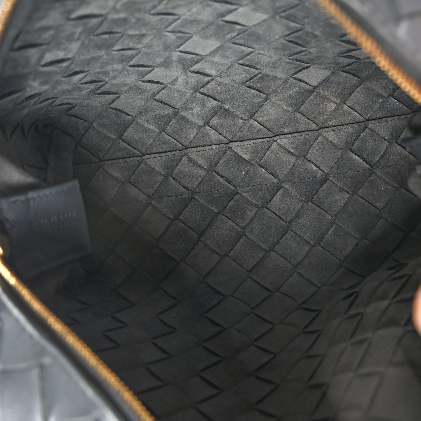 Nappa Intrecciato Small Loop Camera Bag Thunder
