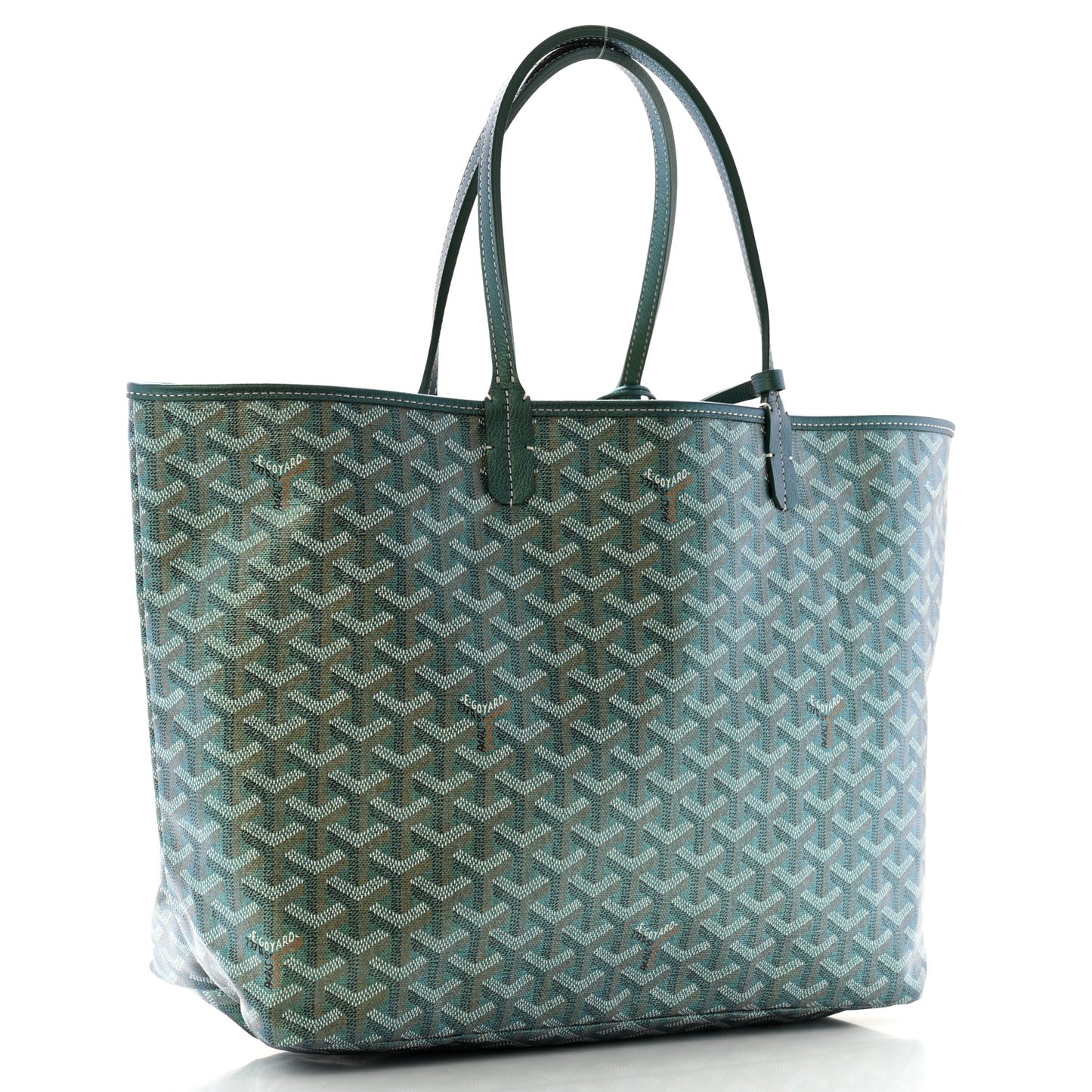 Iridescent Goyardine Saint Louis PM Pearly Green