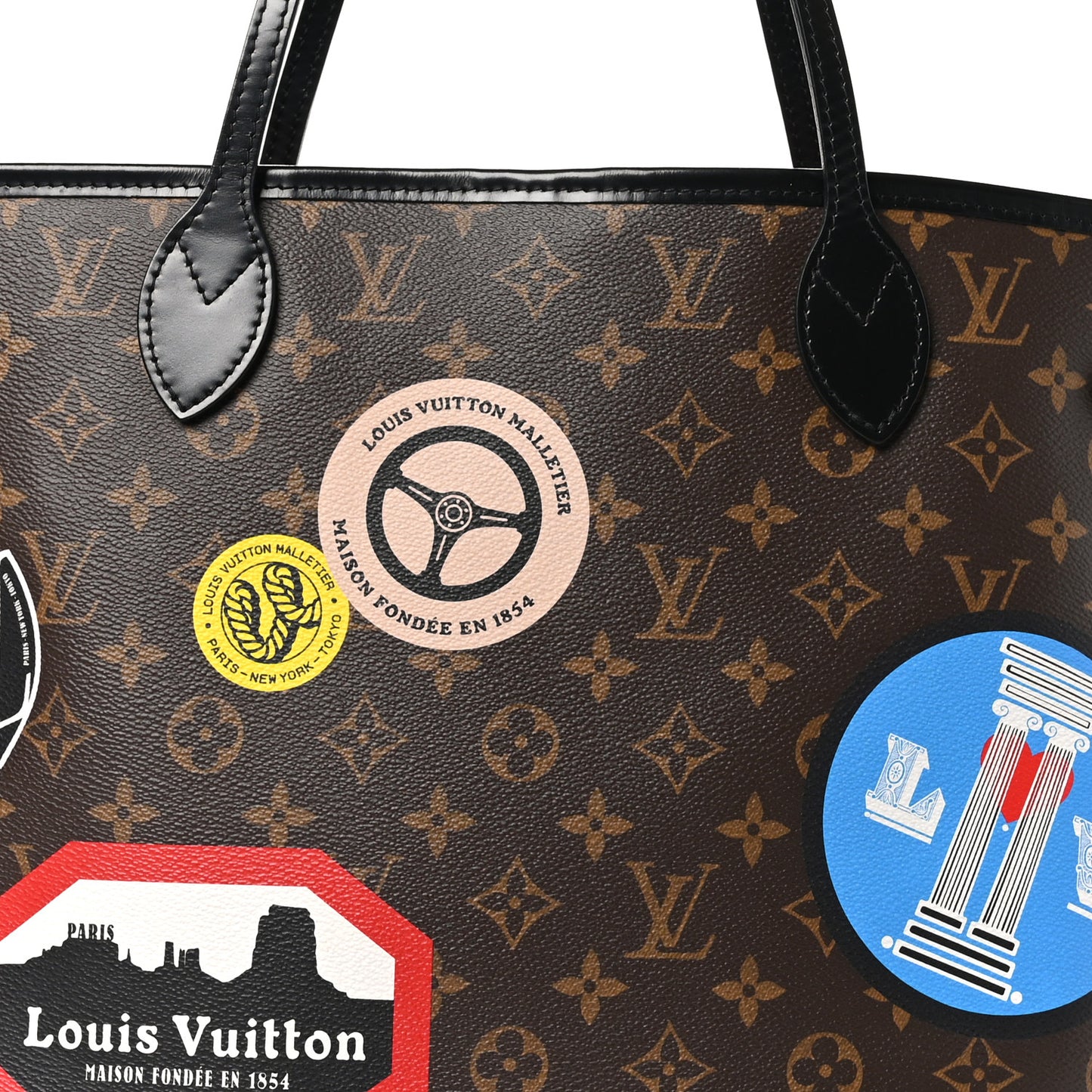 Monogram World Tour Neverfull MM