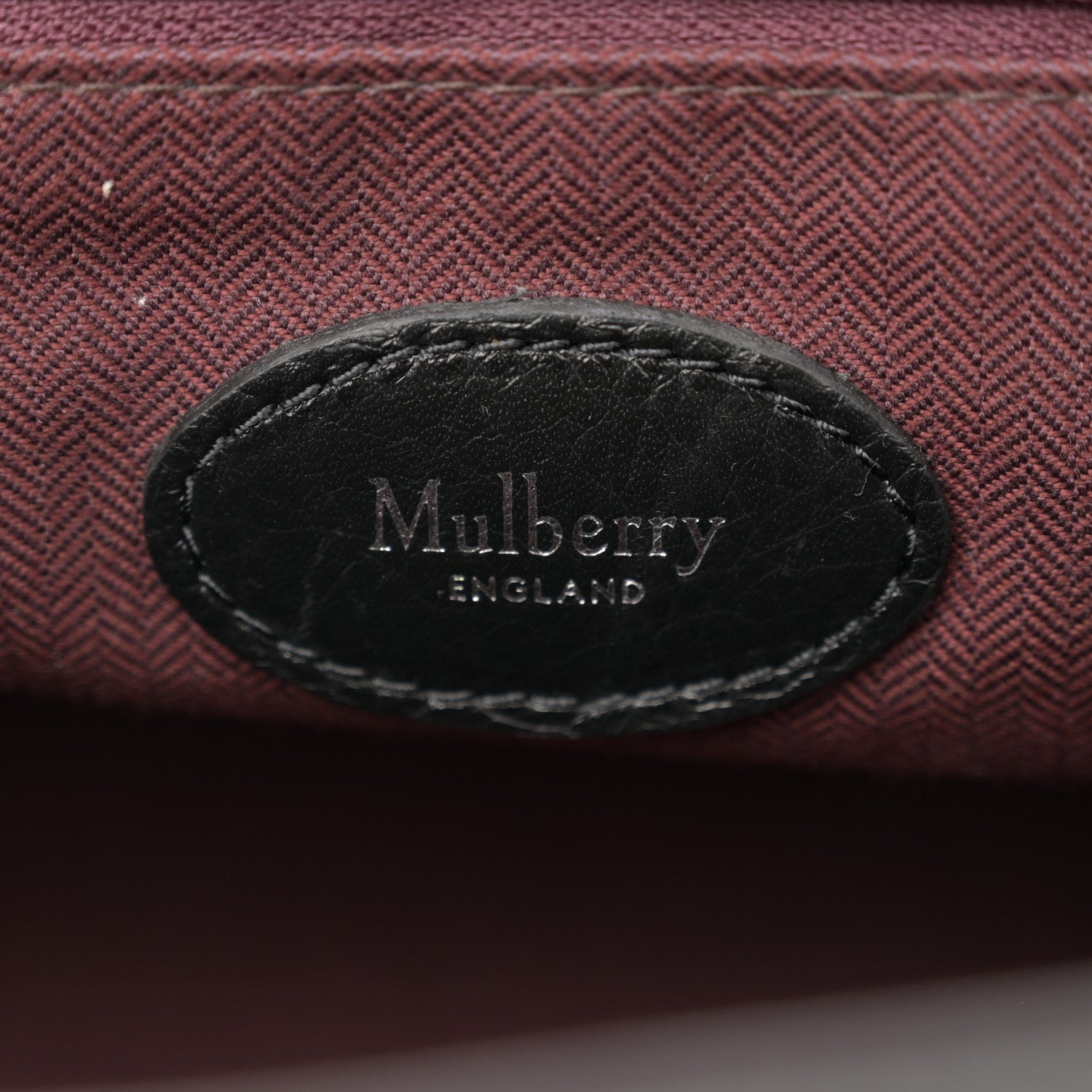 Mulberry Shiny Calfskin Medium Alexa Black 6 of 11