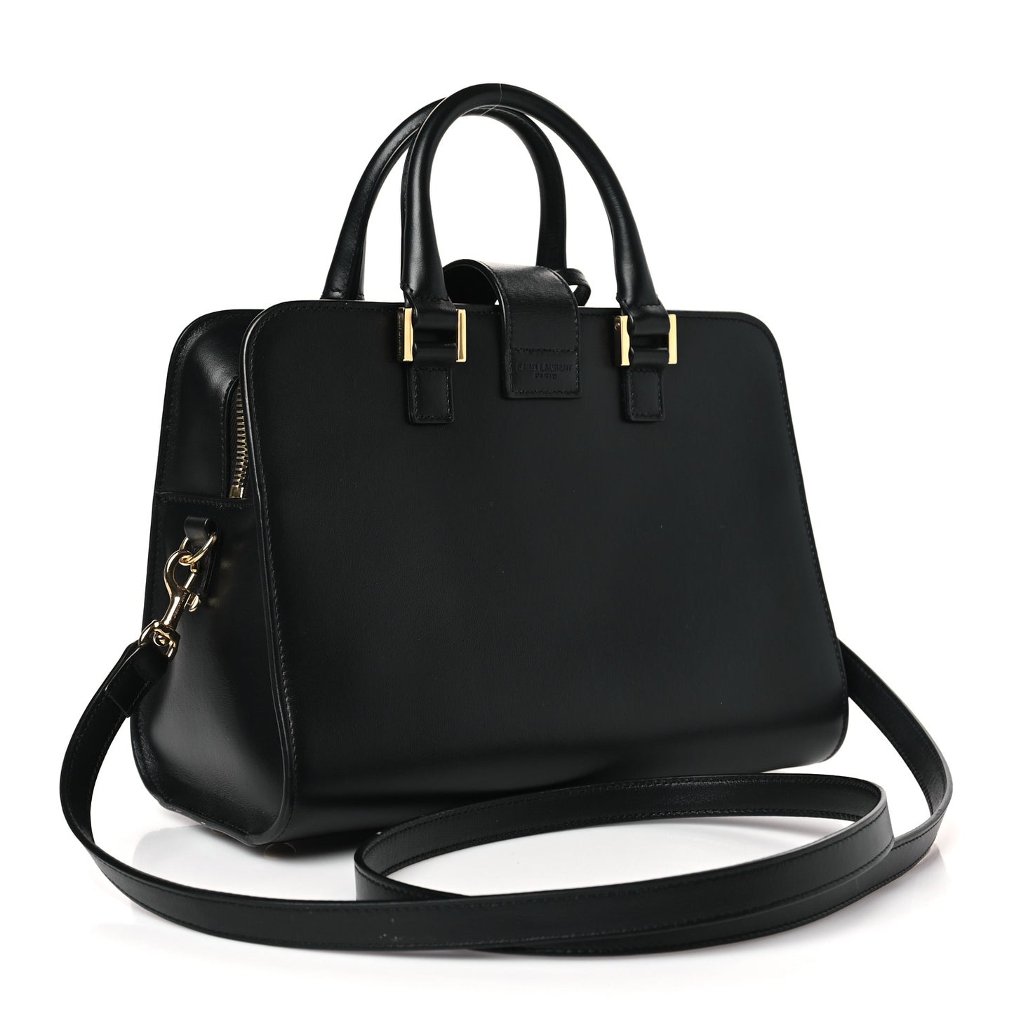 Calfskin Monogram Baby Cabas Black