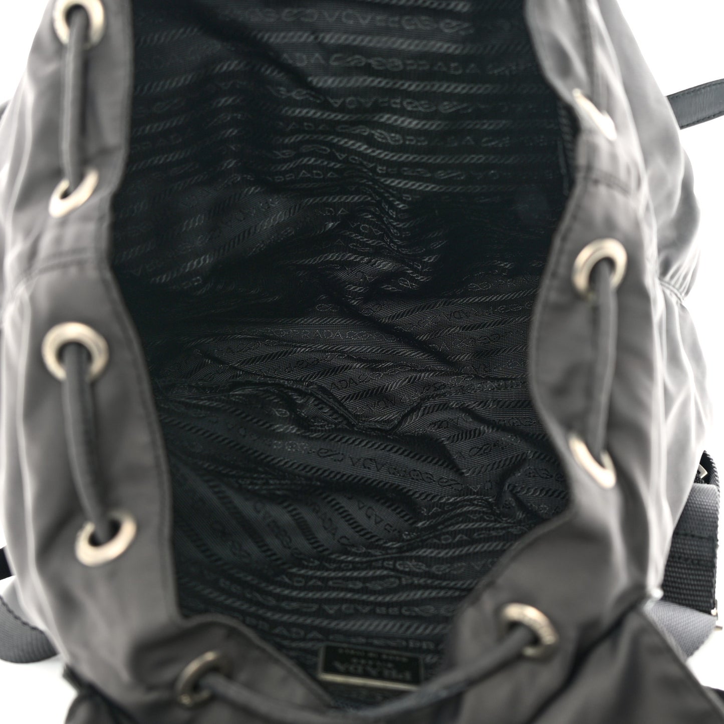 Nylon Vela Large Backpack Ardesia