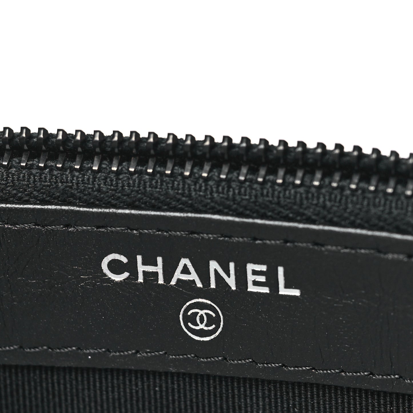 Aged Calfskin Quilted Small Gabrielle Clutch With Chain So Black