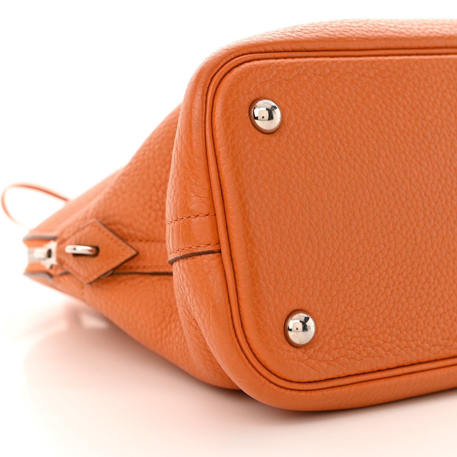 Hermes Taurillon Clemence Bolide 31 Orange 9 of 17